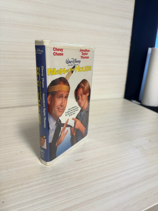 Man of the House (VHS, 1996) Chevy Chase Walt Disney Pictures Acceptable