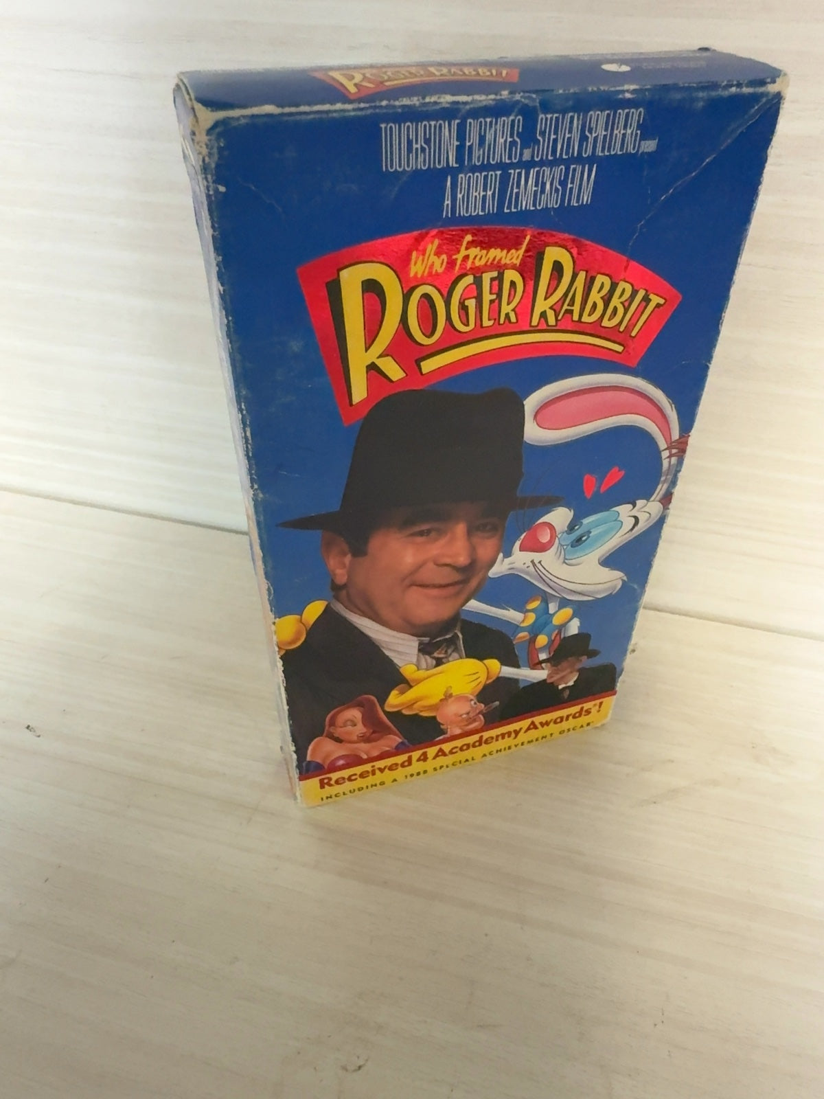Who Framed Roger Rabbit? (VHS, 1988) Bob Hoskins Touchstone Pictures Acceptable
