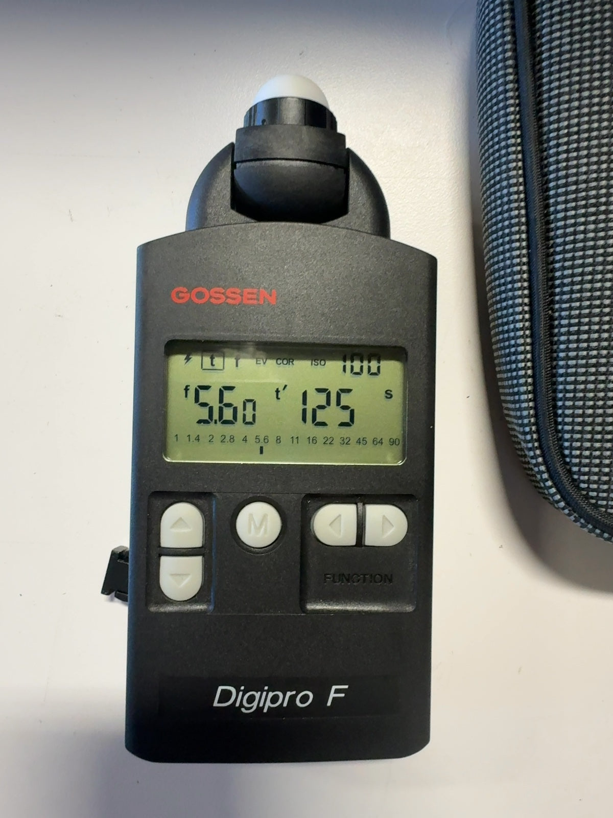 Gossen Digipro F Digital Light Exposure Meter with Case