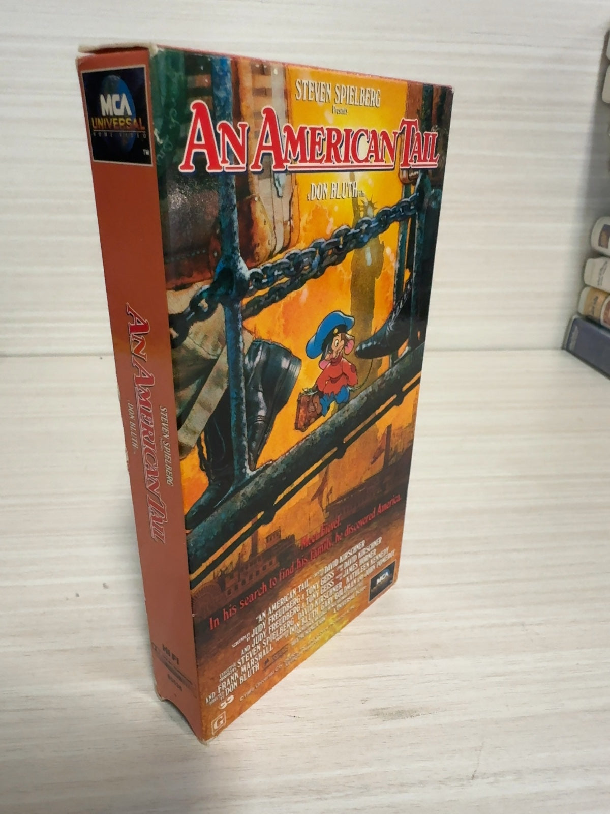 An American Tail (VHS, 1987) MCA Home Video Very Good