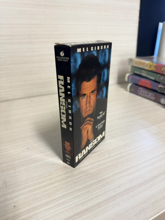 Ransom (VHS, 1996) Mel Gibson Touchstone Home Video Very Good