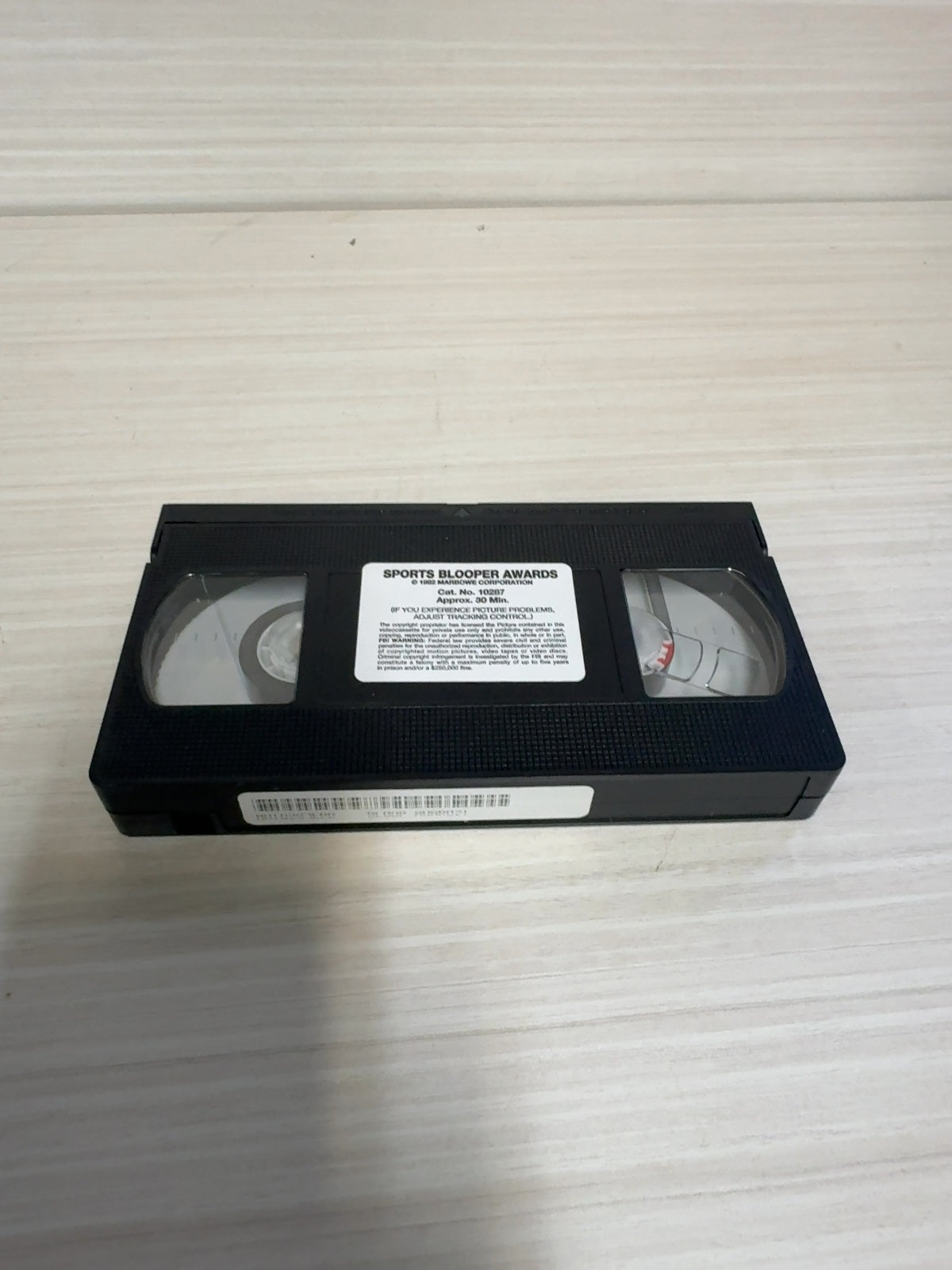 Sports Blooper Awards (VHS, 1992) Marbowe Corporation Very Good