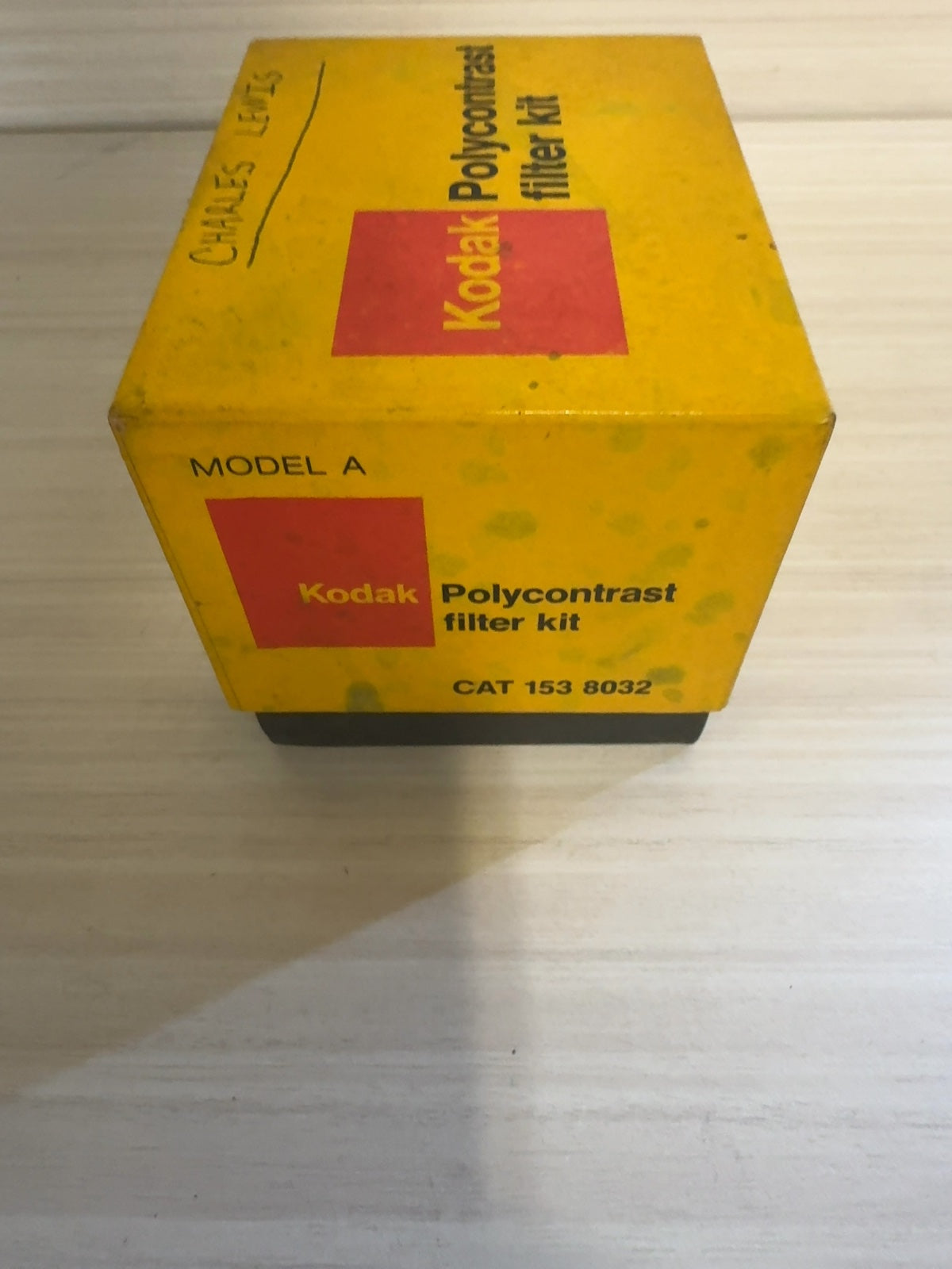 Kodak Polycontrast Filter Kit Model A darkroom enlarging filters CAT 153 8032
