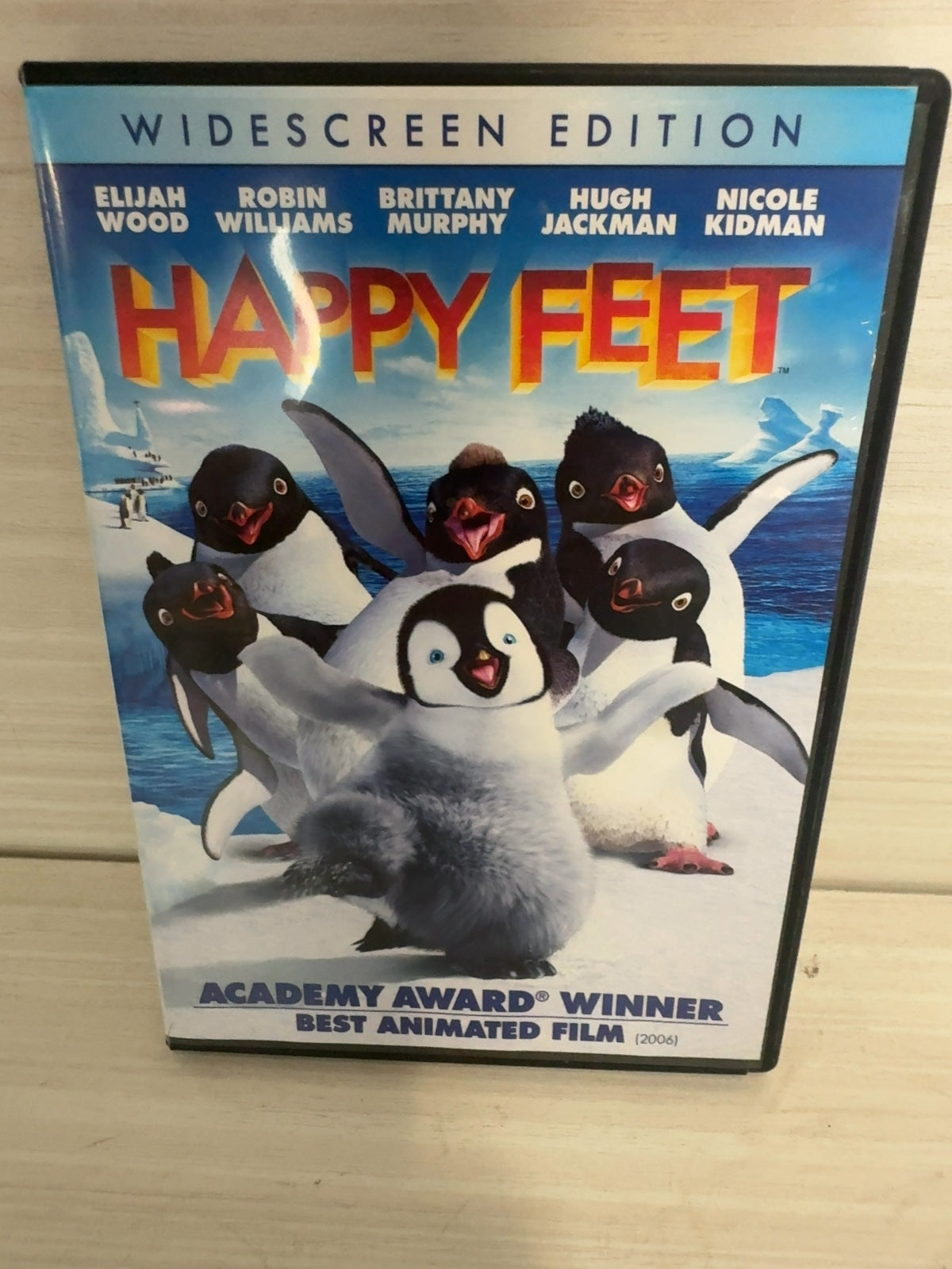 Happy Feet (DVD, 2006) Widescreen Edition Very Good Elijah Wood Warner Bros.
