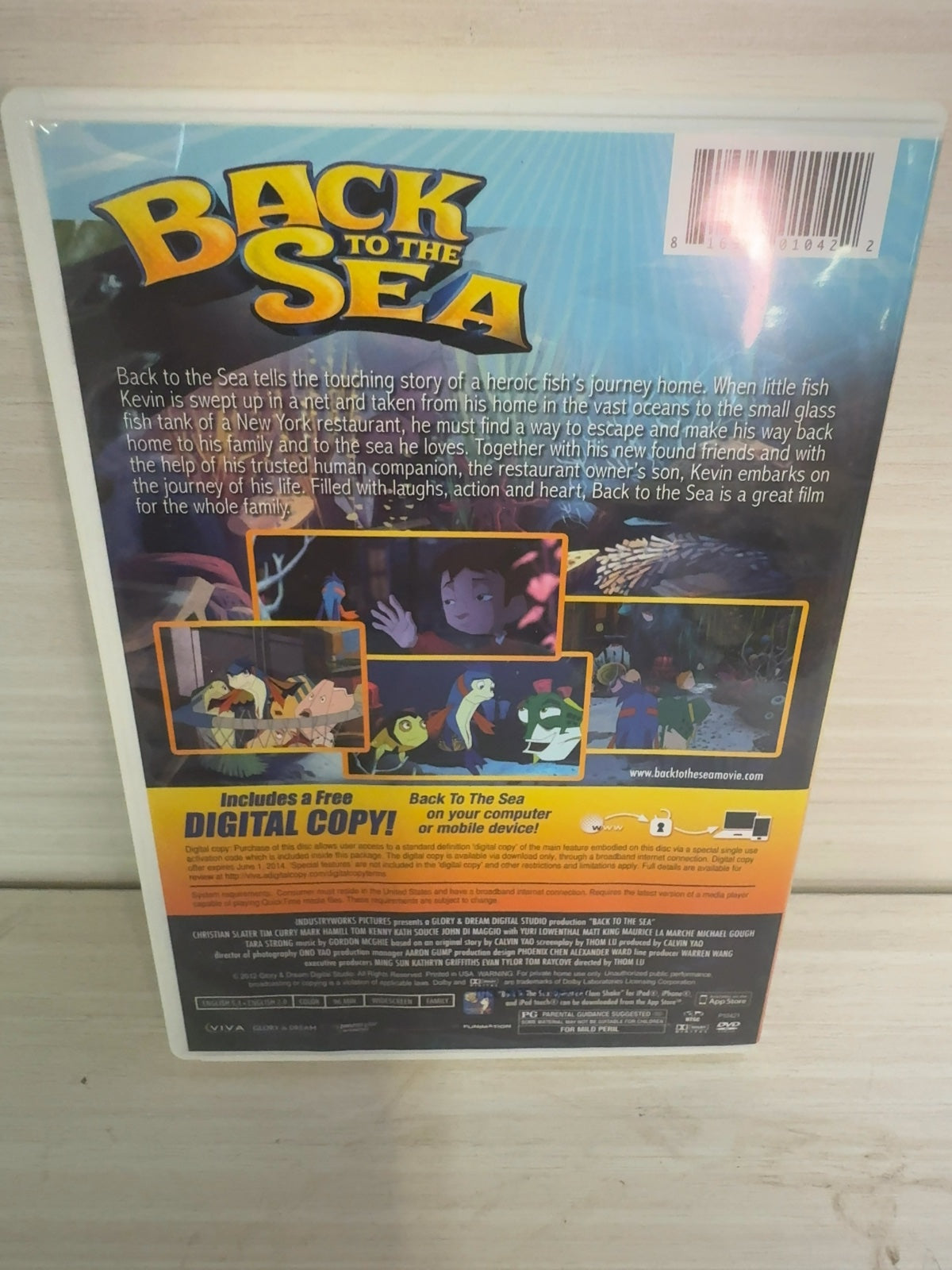 Back to the Sea (DVD, ) Very Good Unusual Finds