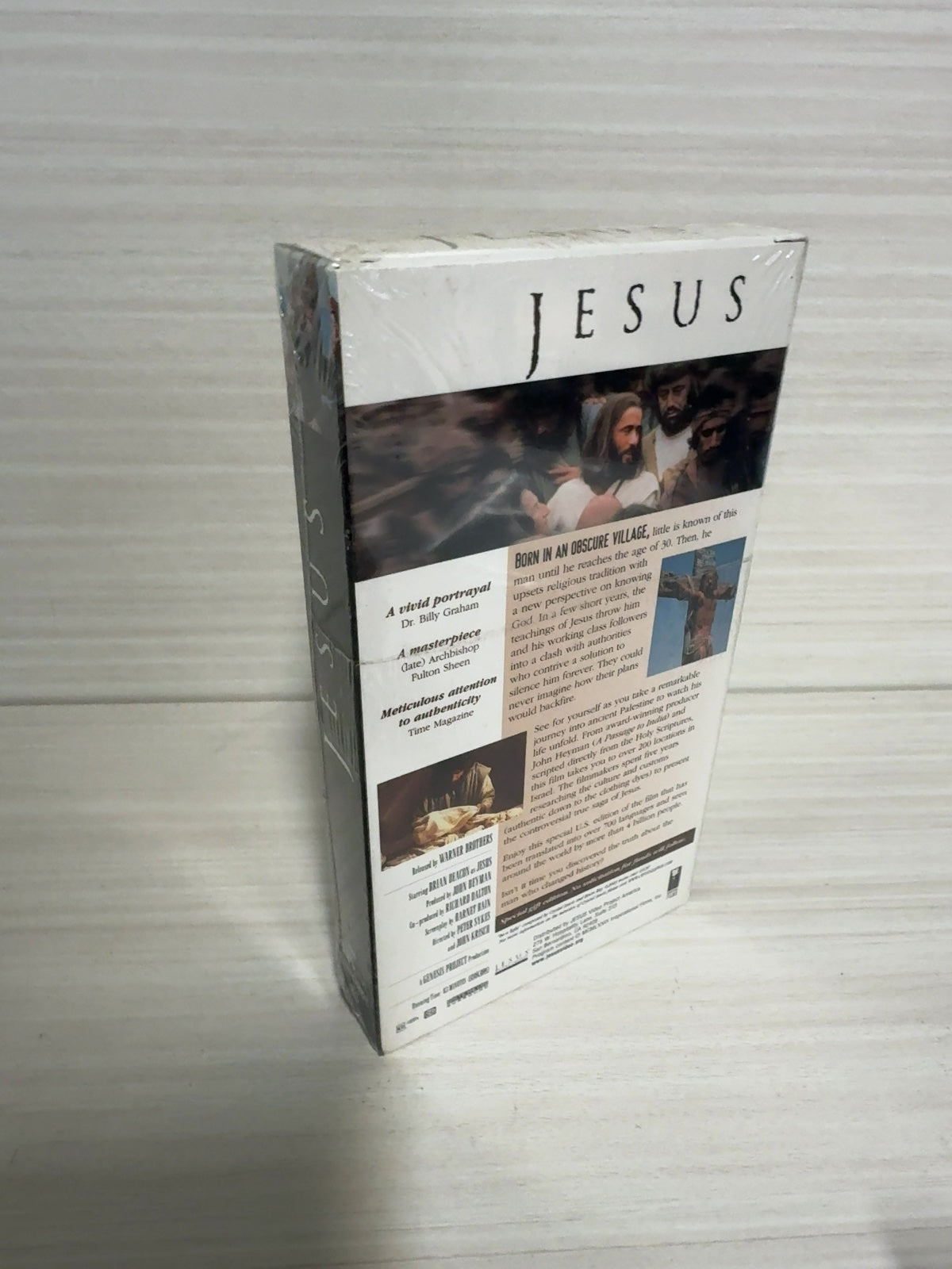The Jesus Film (VHS, 1979) Brian Deacon Warner Brothers New