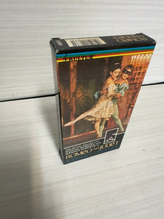 Romeo and Juliet (VHS, 1966) Margot Fonteyn Rudolf Nureyev Kultur Very Good
