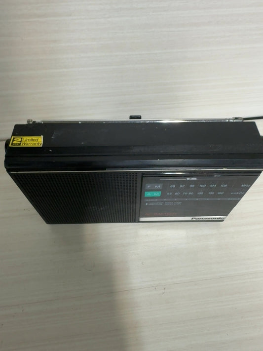 Vintage Panasonic RF-542 AM/FM Portable Radio Battery Or A/C