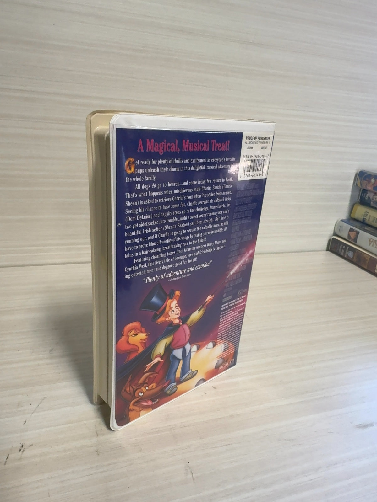 Ice Age, All Dogs Go To Heaven 2, A Kid In King Arthur's Court (VHS, 2002)