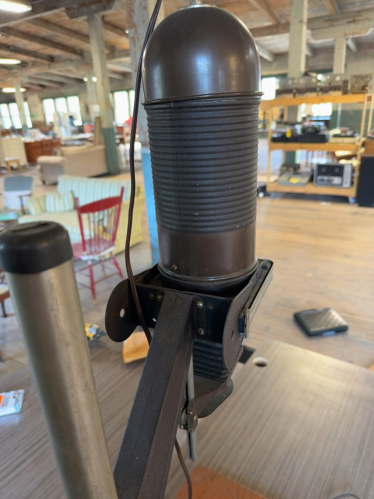 Vintage Federal of Brooklyn No. 219 Darkroom Photo Enlarger with Wood Base
