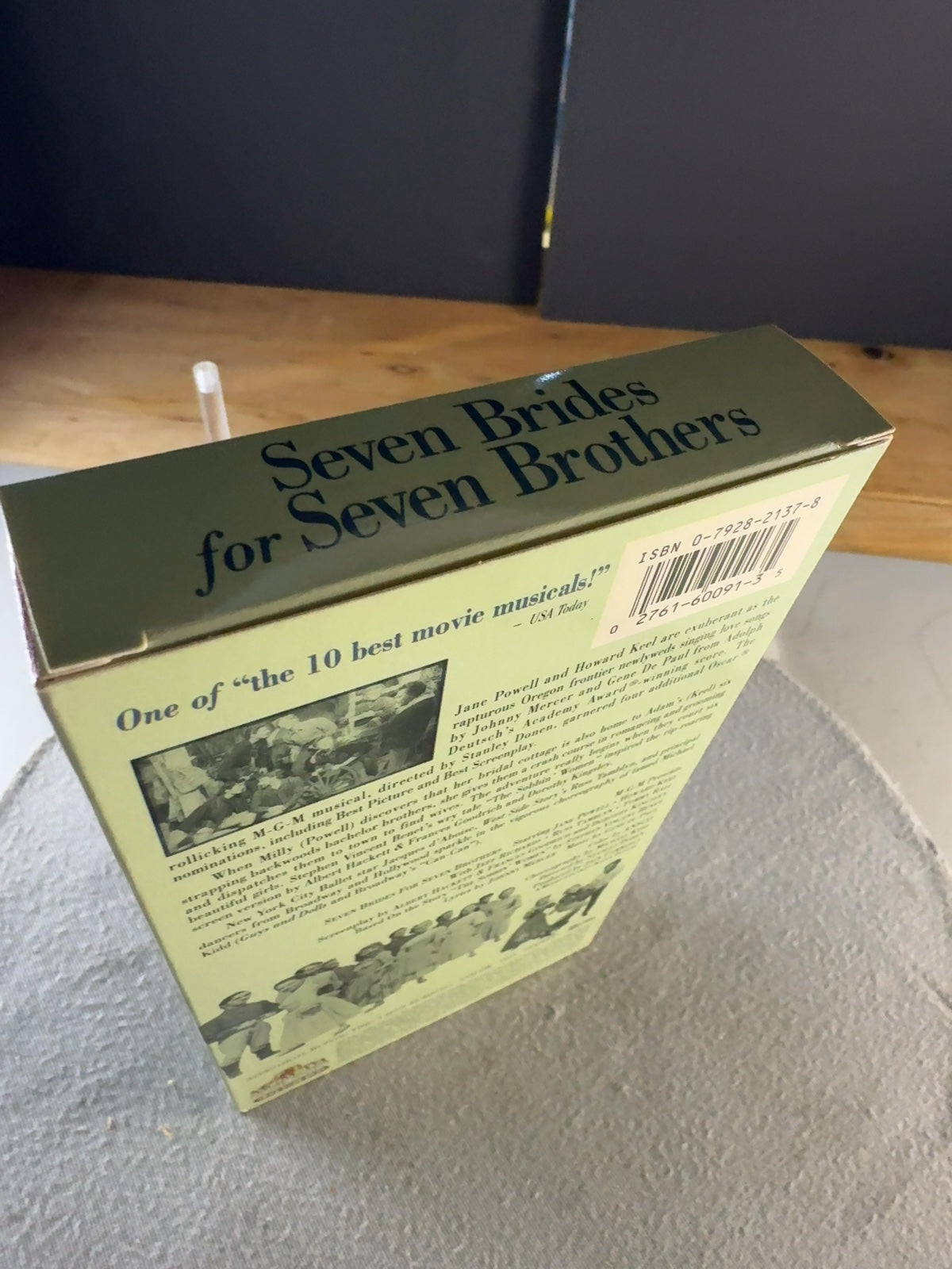 Seven Brides for Seven Brothers VHS 1954 MGM Musical Jane Powell Howard Keel