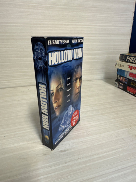 Hollow Man (VHS, 2000) Kevin Bacon Columbia TriStar Home Video Very Good