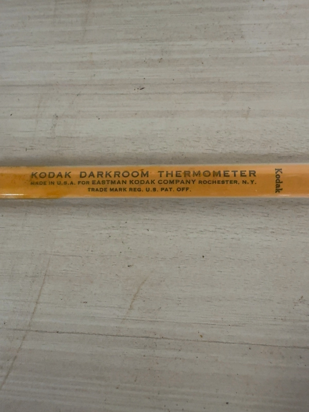 Vintage Kodak Tank & Tray Darkroom Thermometer Original Box Made USA