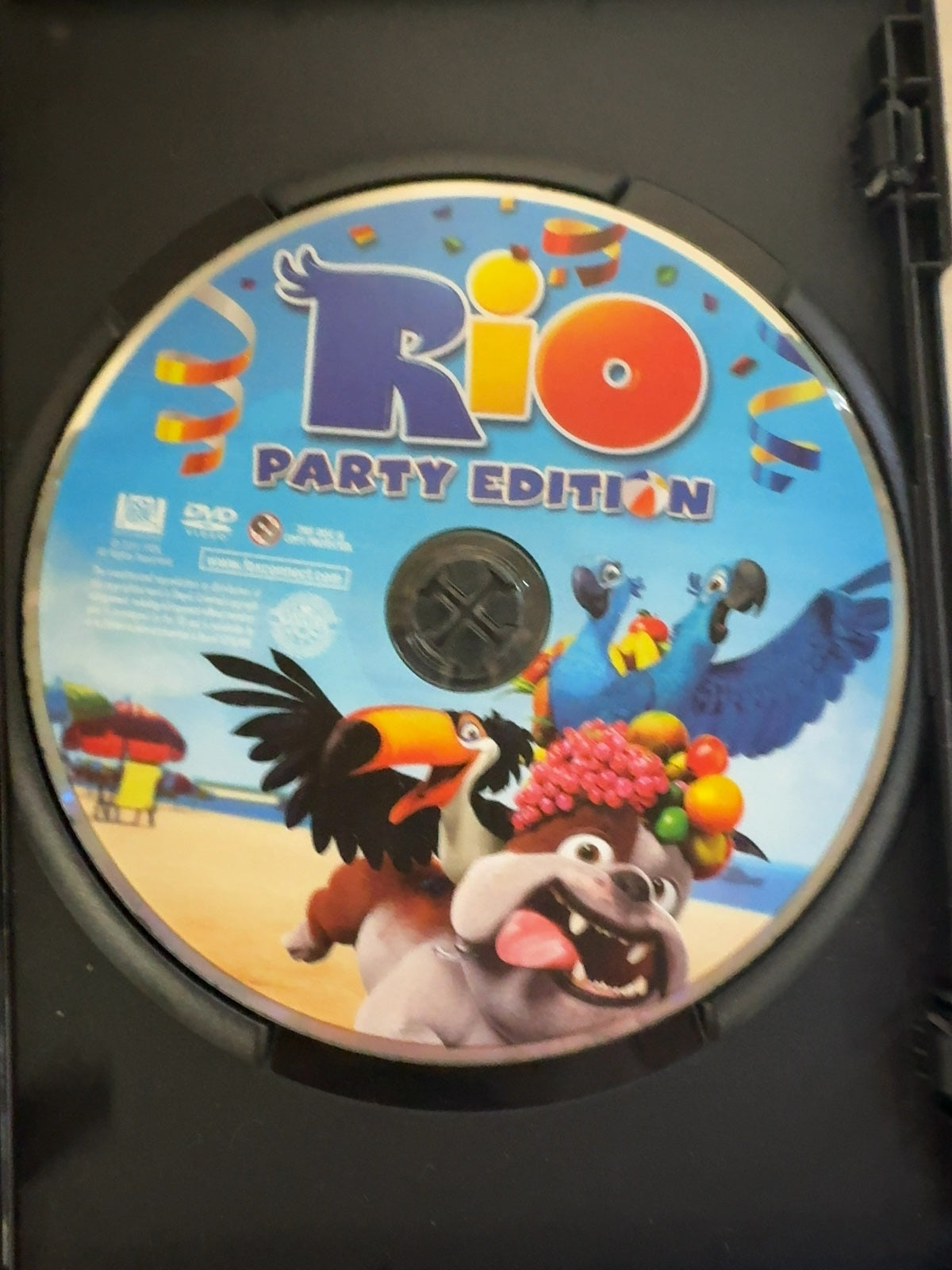 Rio (DVD, 2011) Party Edition Very Good Jesse Eisenberg Anne Hathaway