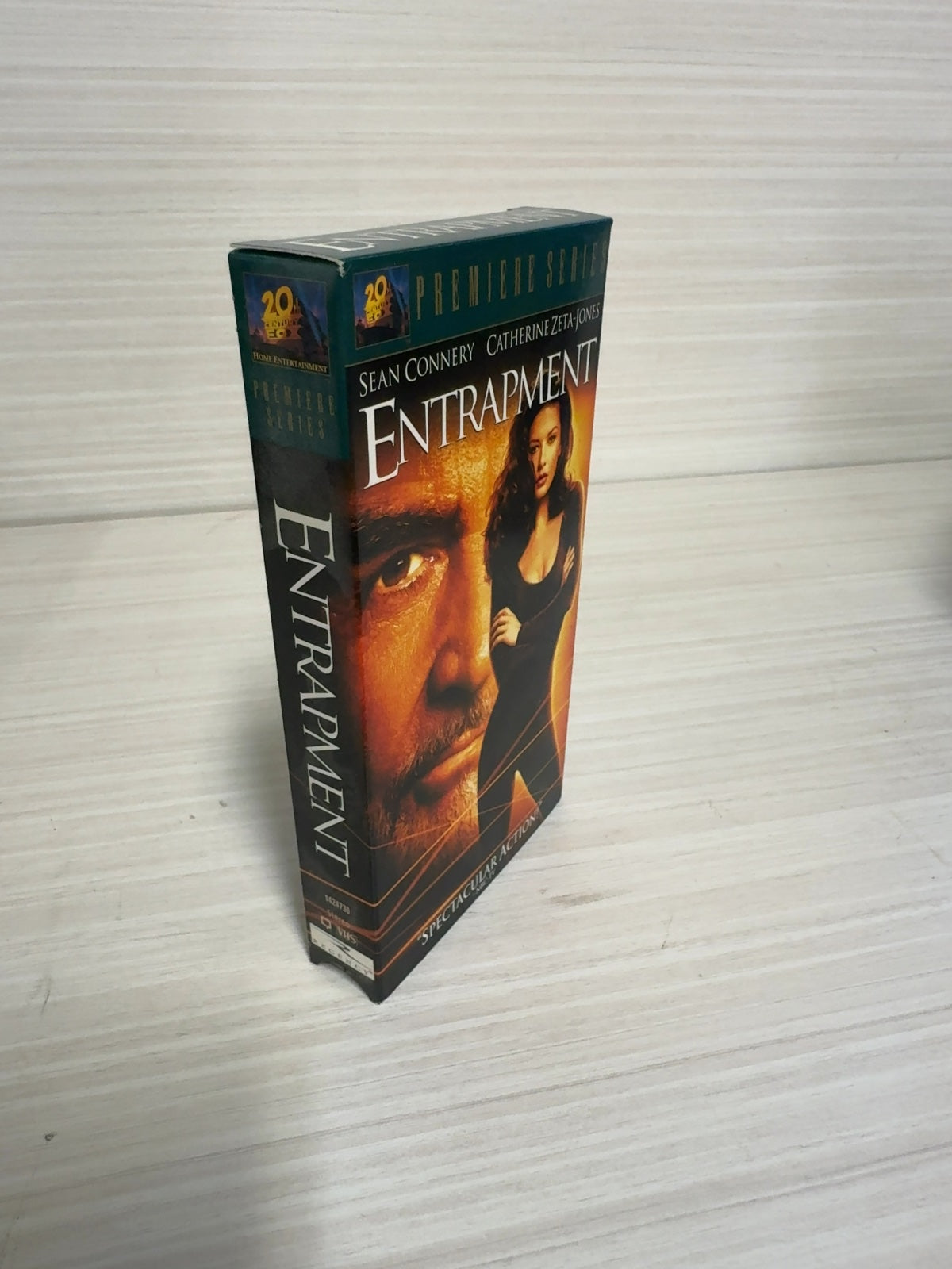 Entrapment (VHS, 1999) Sean Connery 20th Century Fox Very Good