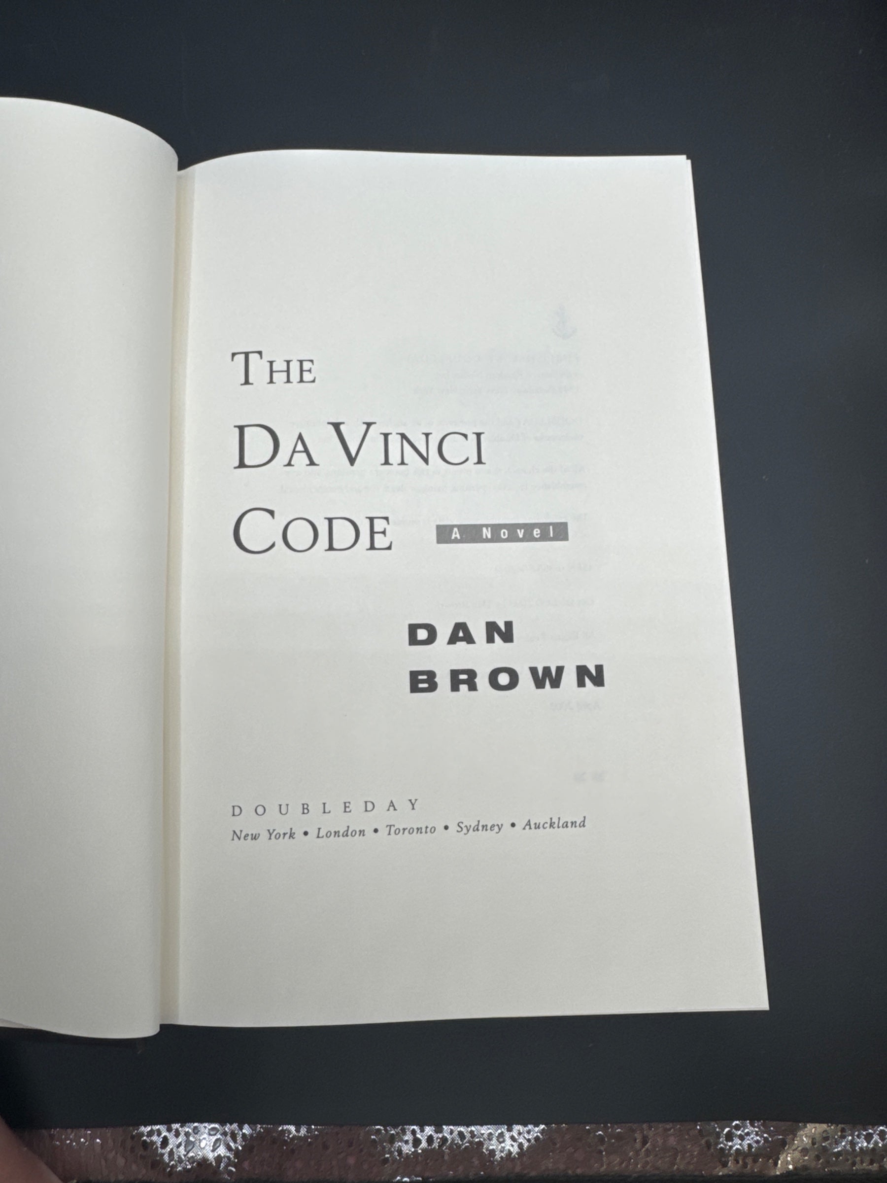 The Da Vinci Code — title_page