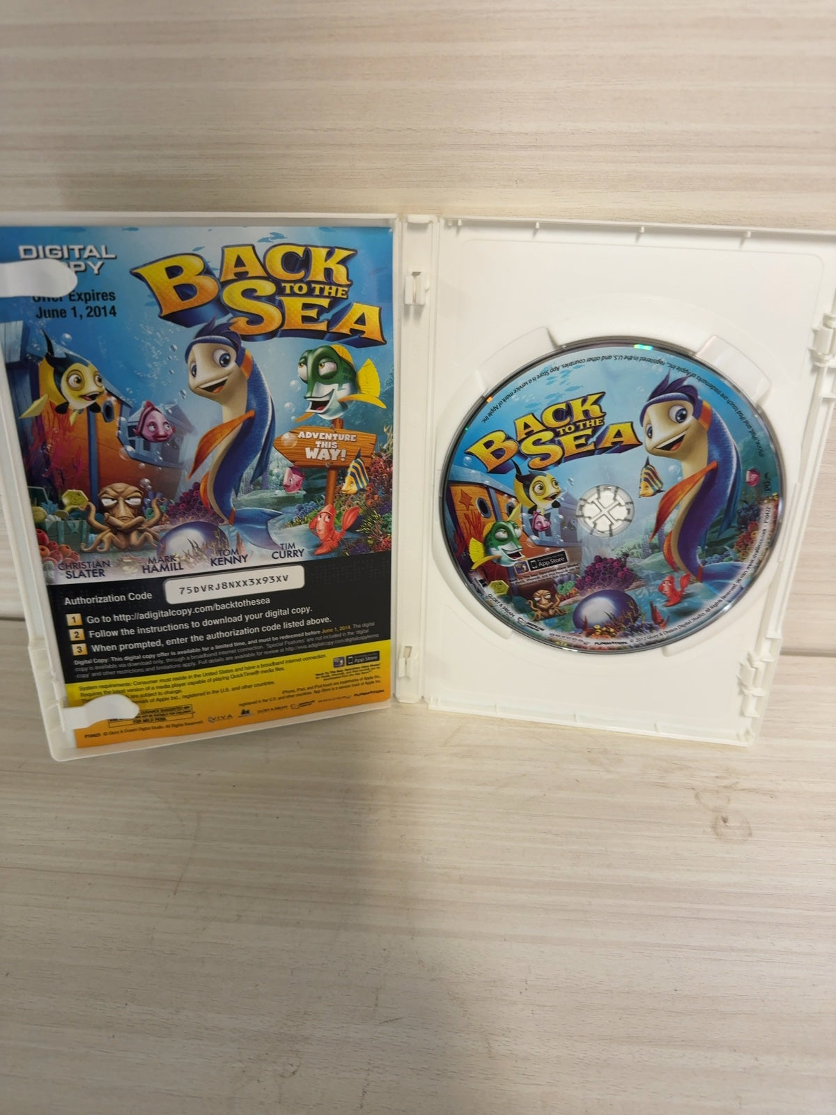 Back to the Sea (DVD, ) Very Good Unusual Finds