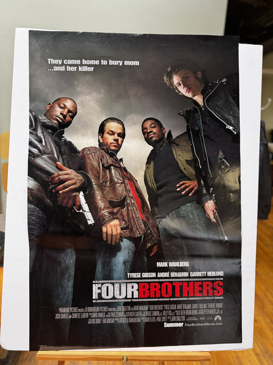 Four Brothers (2005) original movie poster - front