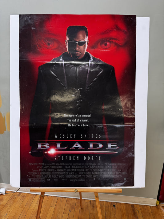 Blade (1998) original movie poster - front