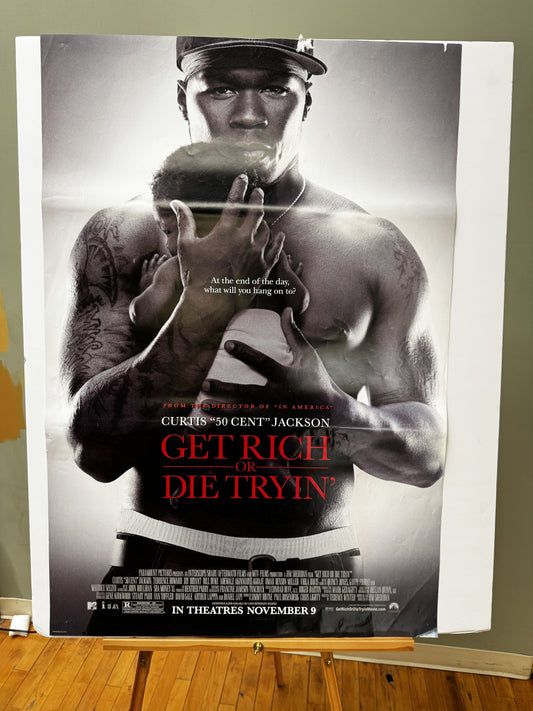 Get Rich or Die Tryin' (2005) original movie poster - front