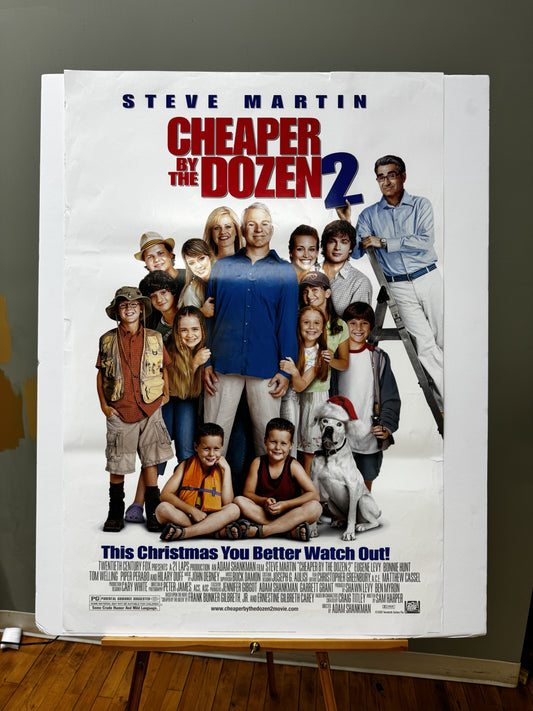 Cheaper by the Dozen 2 (2005) original movie poster - front