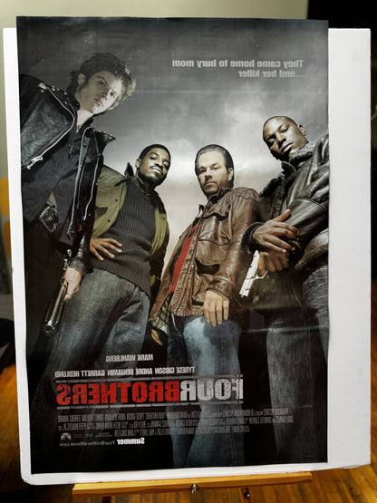 Four Brothers (2005) original movie poster - front