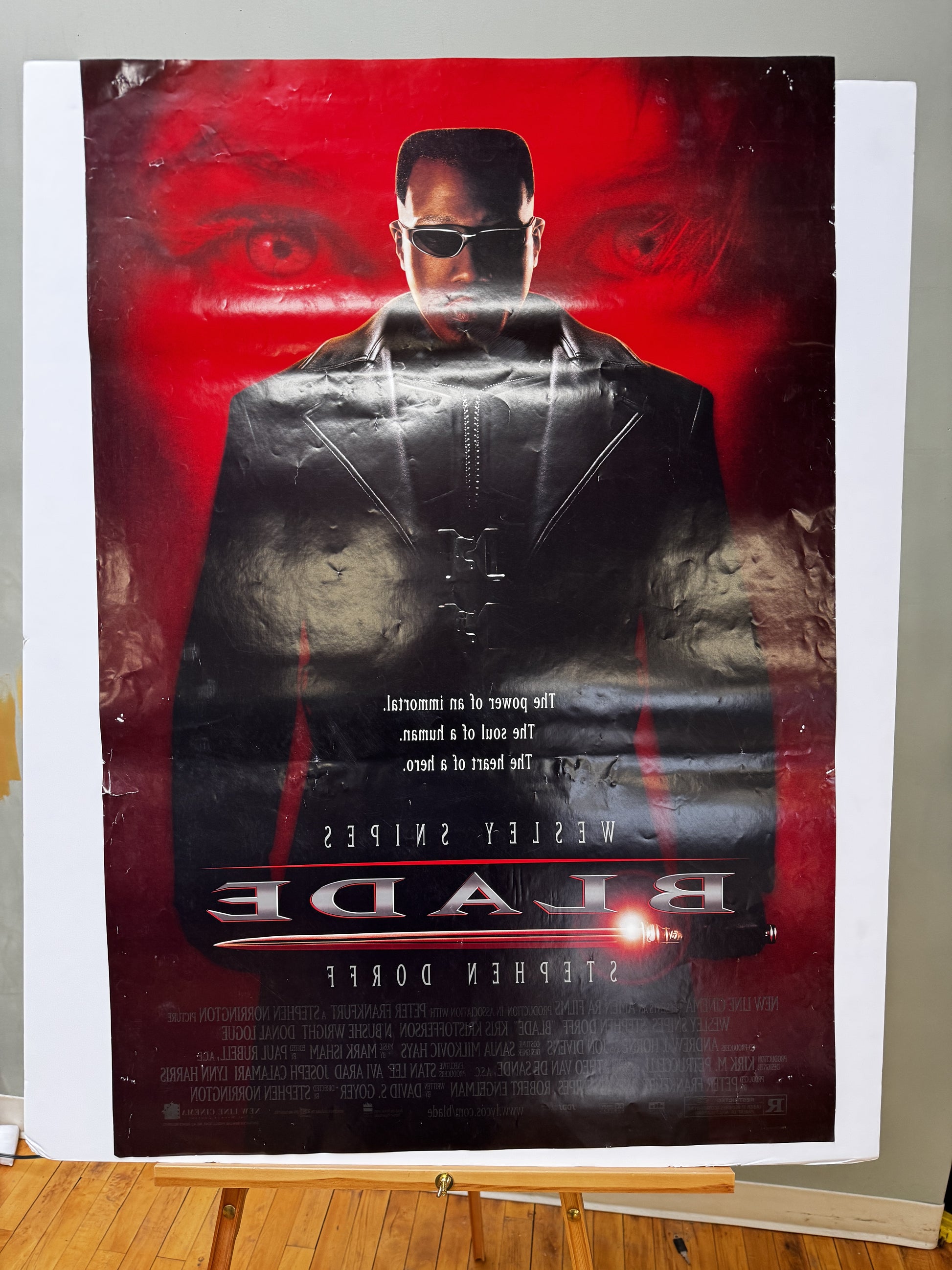 Blade (1998) original movie poster - front