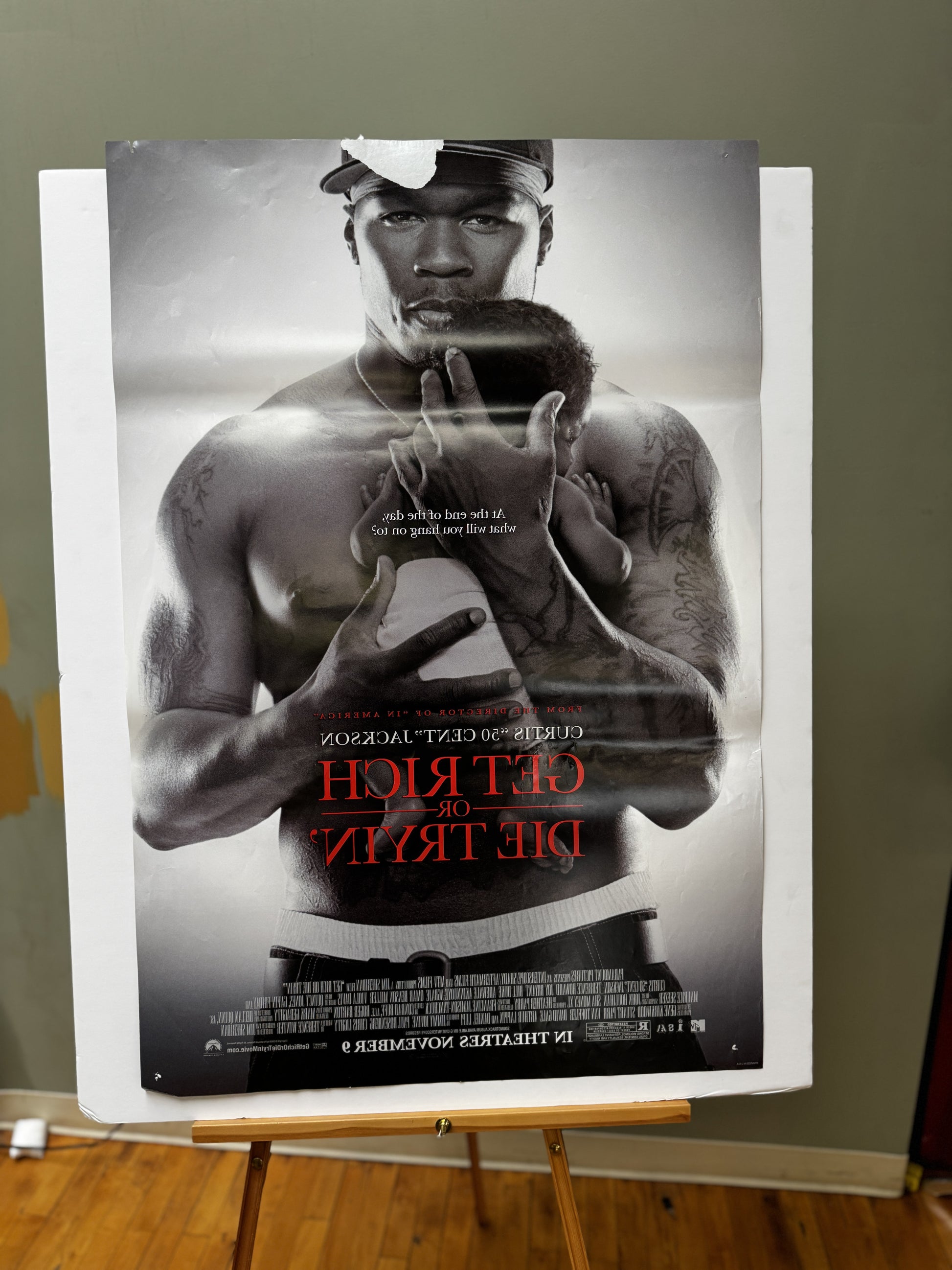 Get Rich or Die Tryin' (2005) original movie poster - front