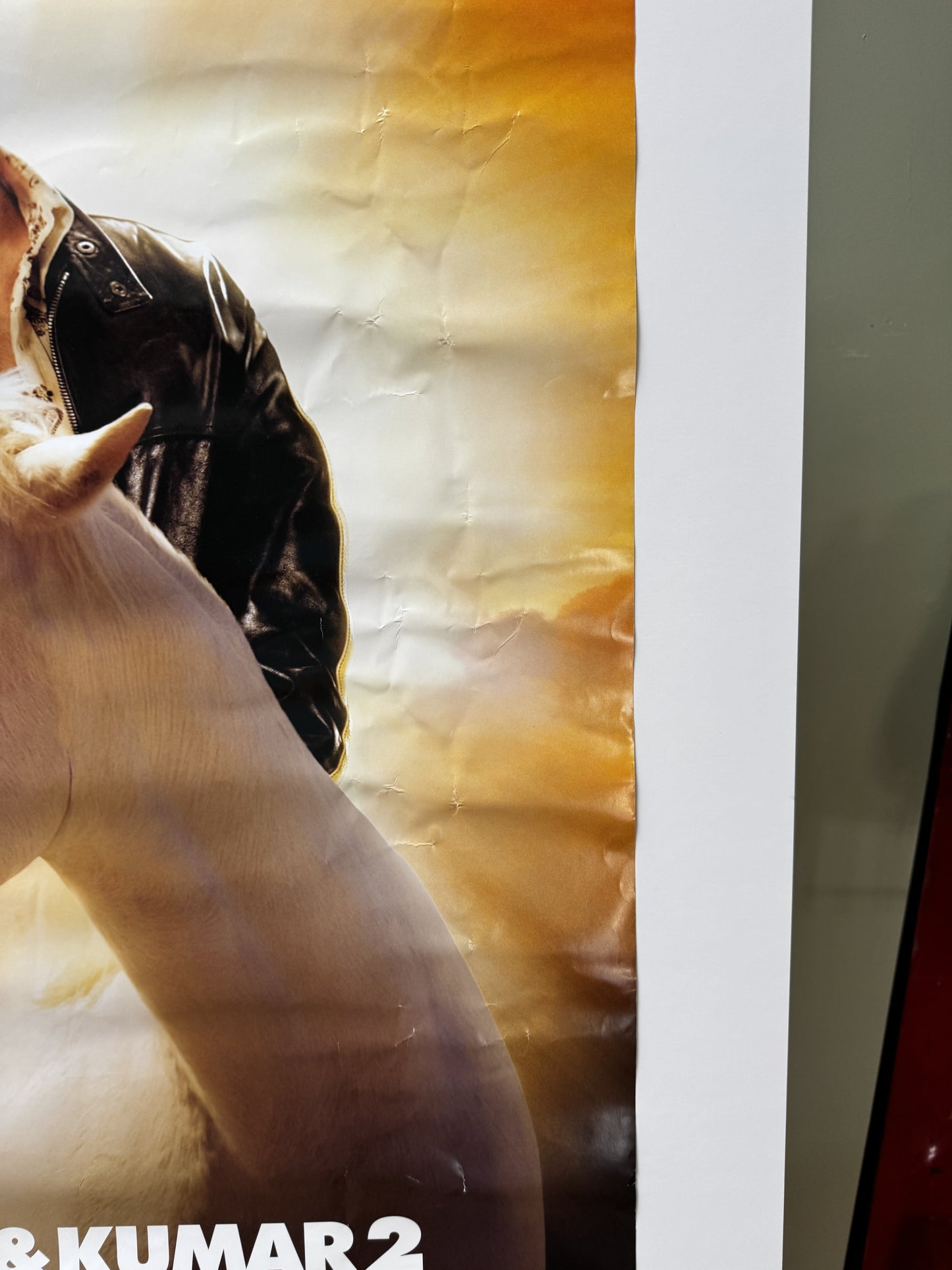 Harold & Kumar Escape from Guantanamo Bay (2008) original movie poster - detail