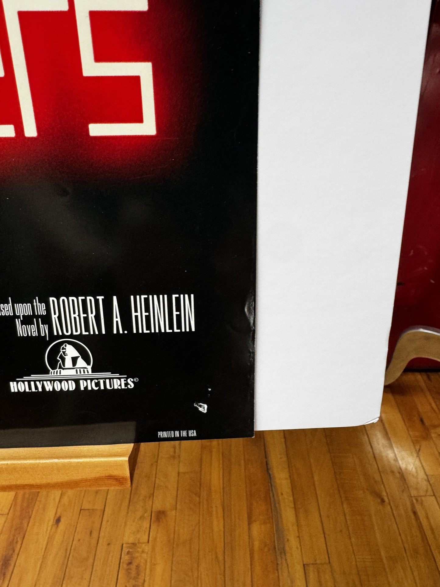The Puppet Masters (1994) original movie poster - detail
