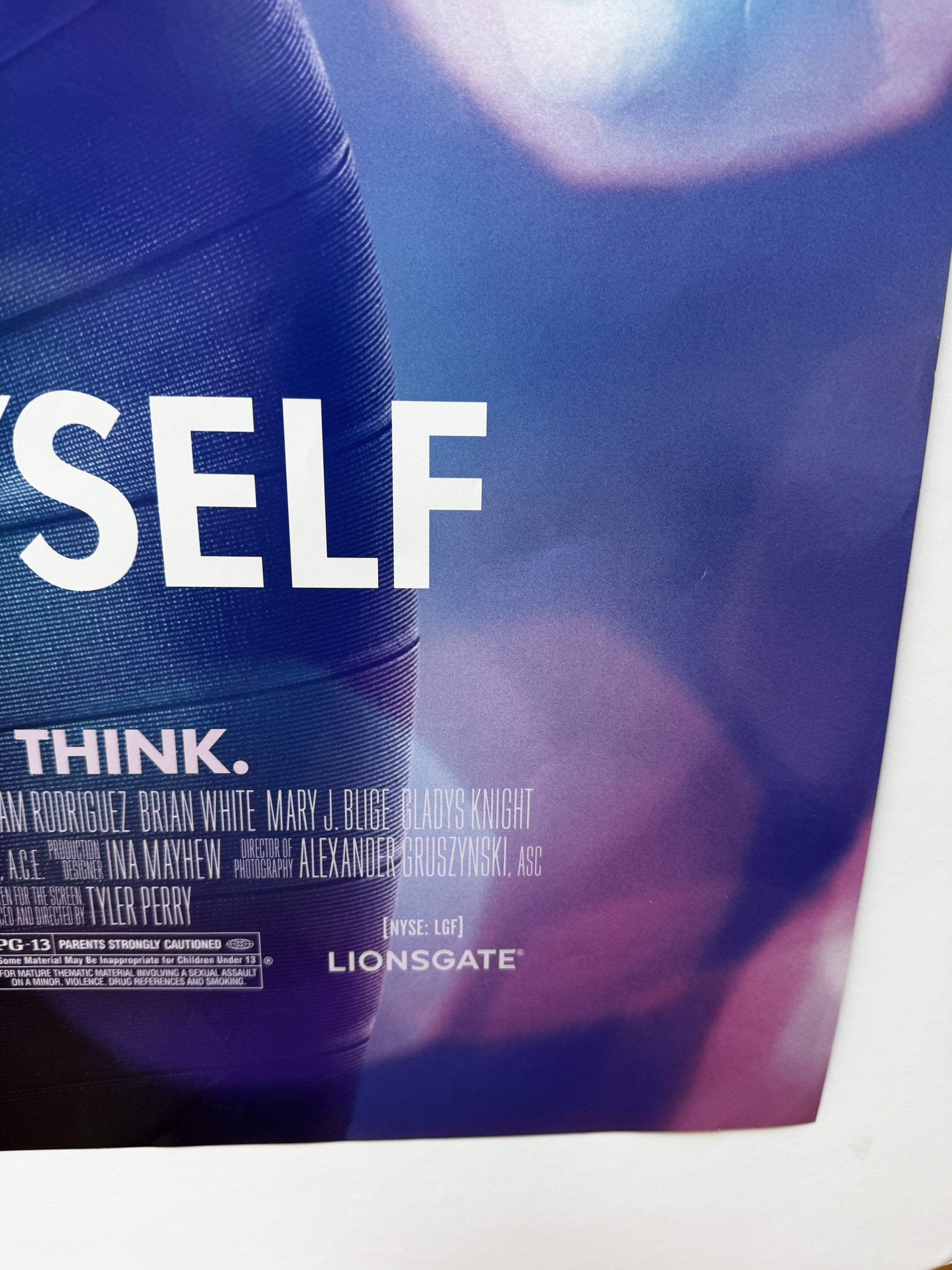 Tyler Perry's I Can Do Bad All By Myself (2009) original movie poster - detail
