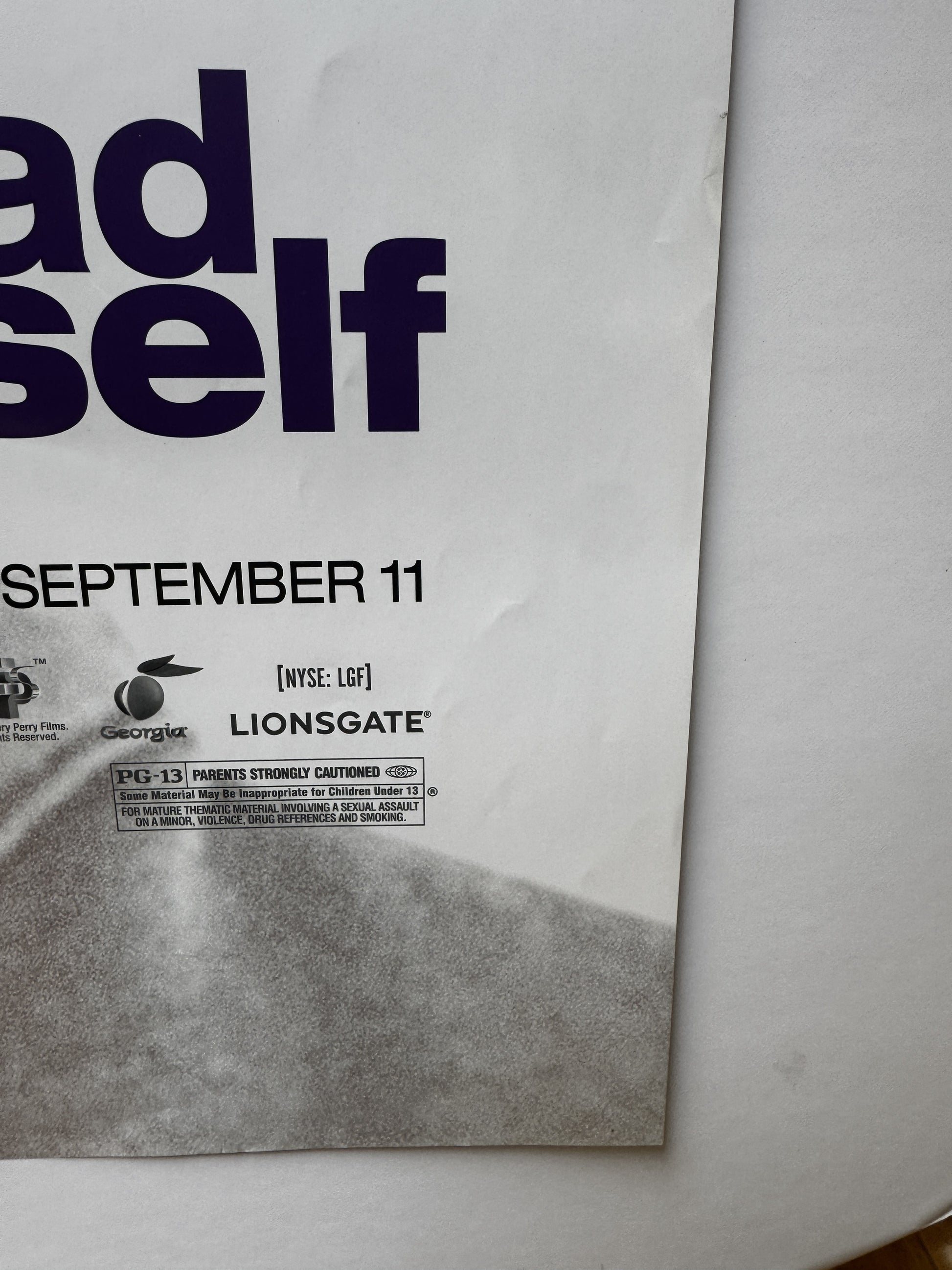 Tyler Perry's I Can Do Bad All By Myself (2009) original movie poster - detail
