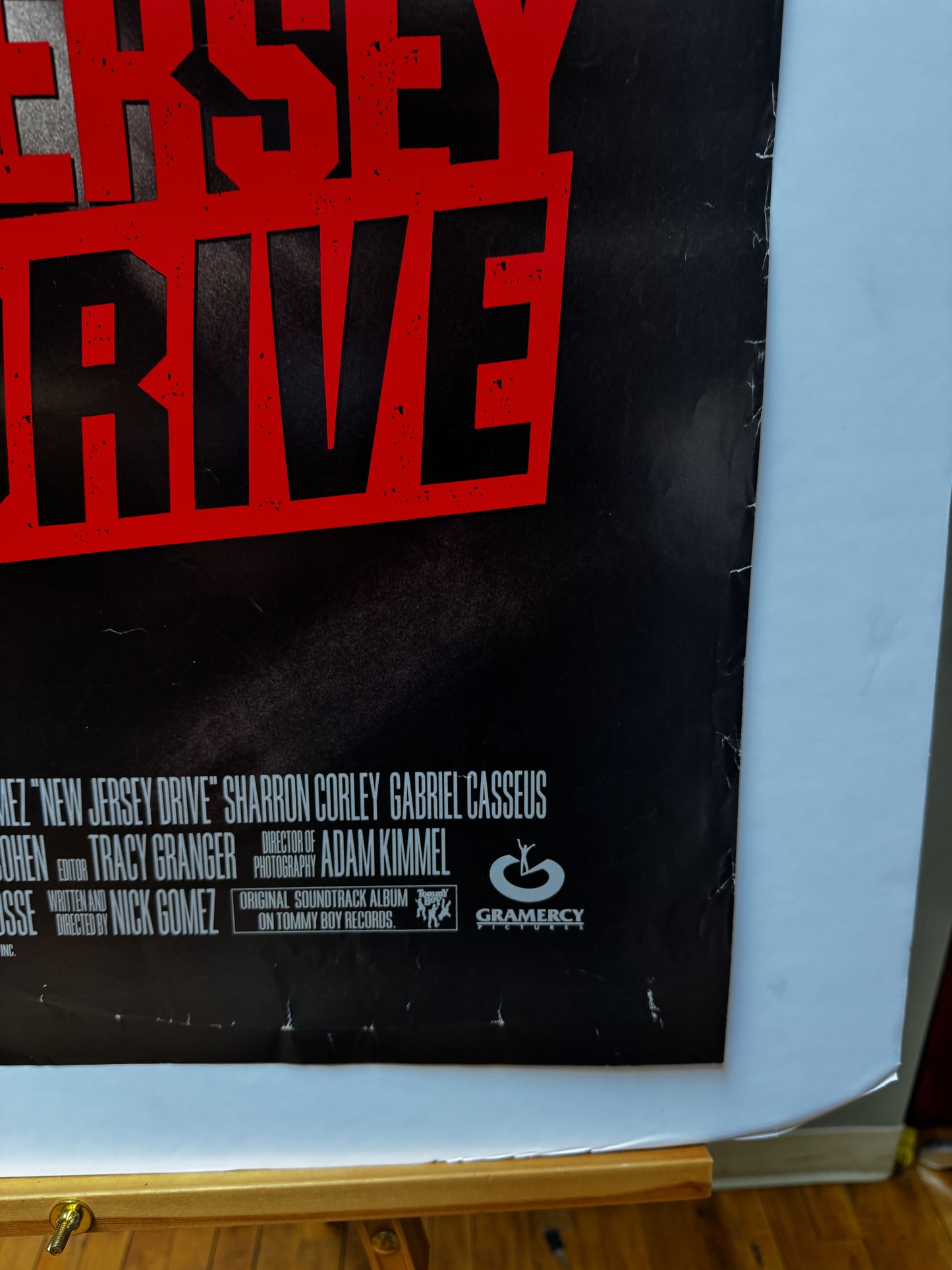 New Jersey Drive (1995) original movie poster - detail