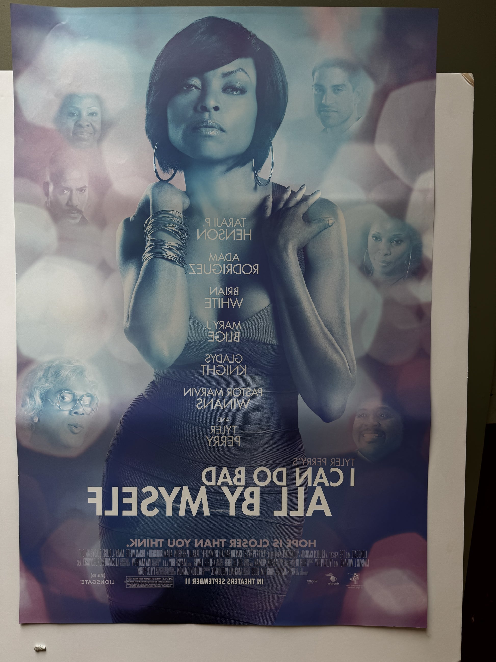 Tyler Perry's I Can Do Bad All By Myself (2009) original movie poster - detail