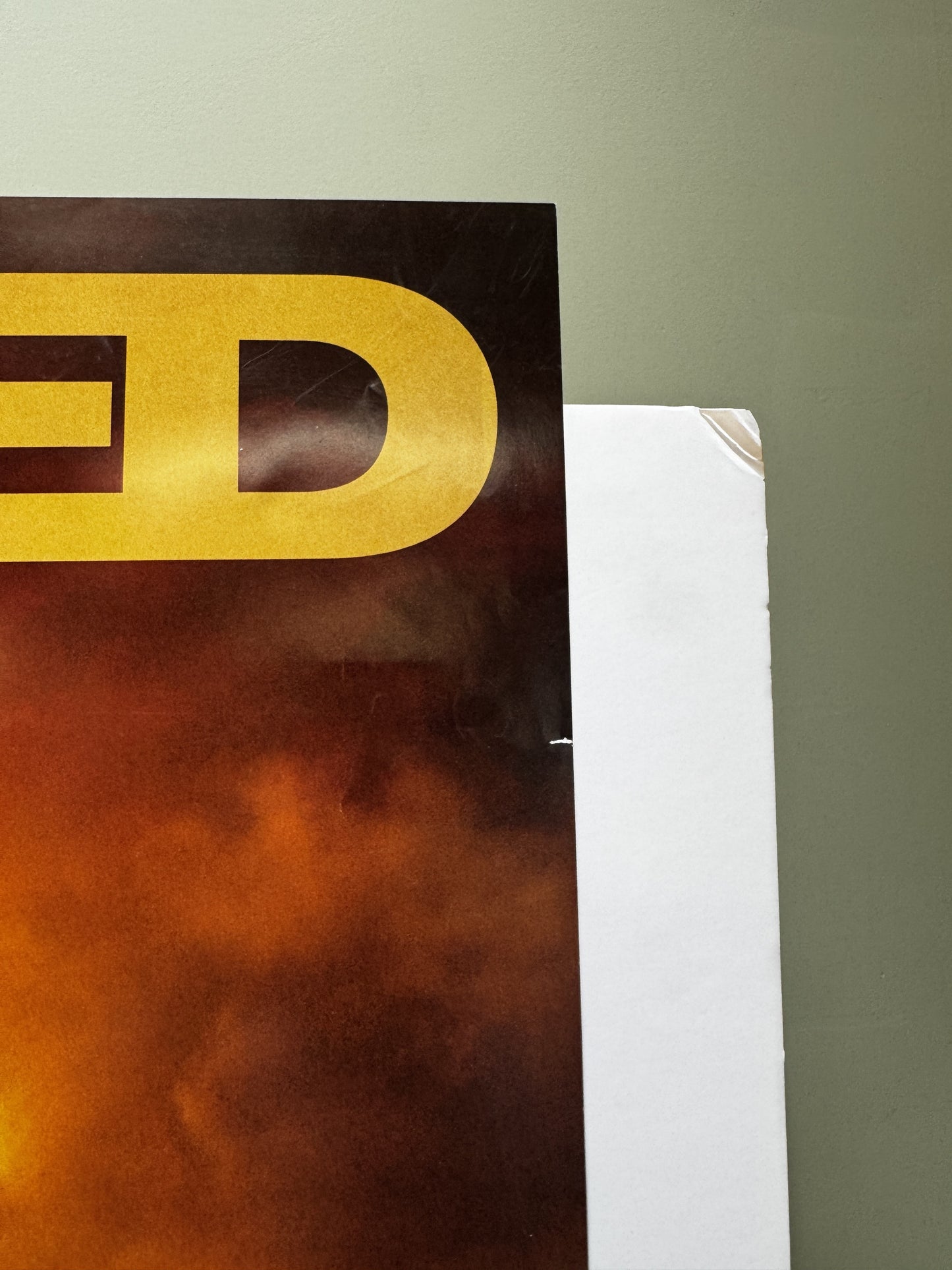 Wanted (2008) original movie poster - detail