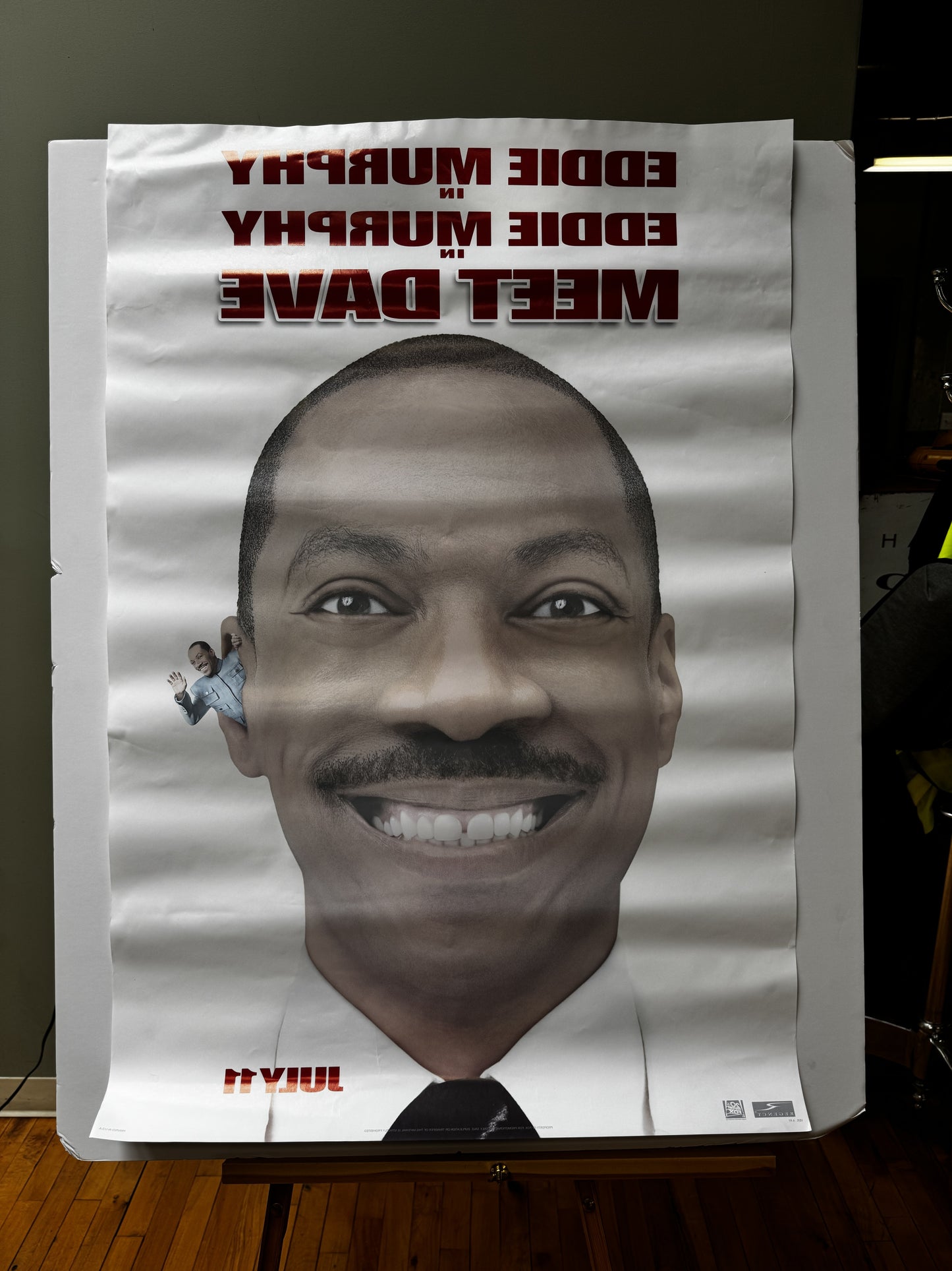 Meet Dave (2008) original movie poster - detail