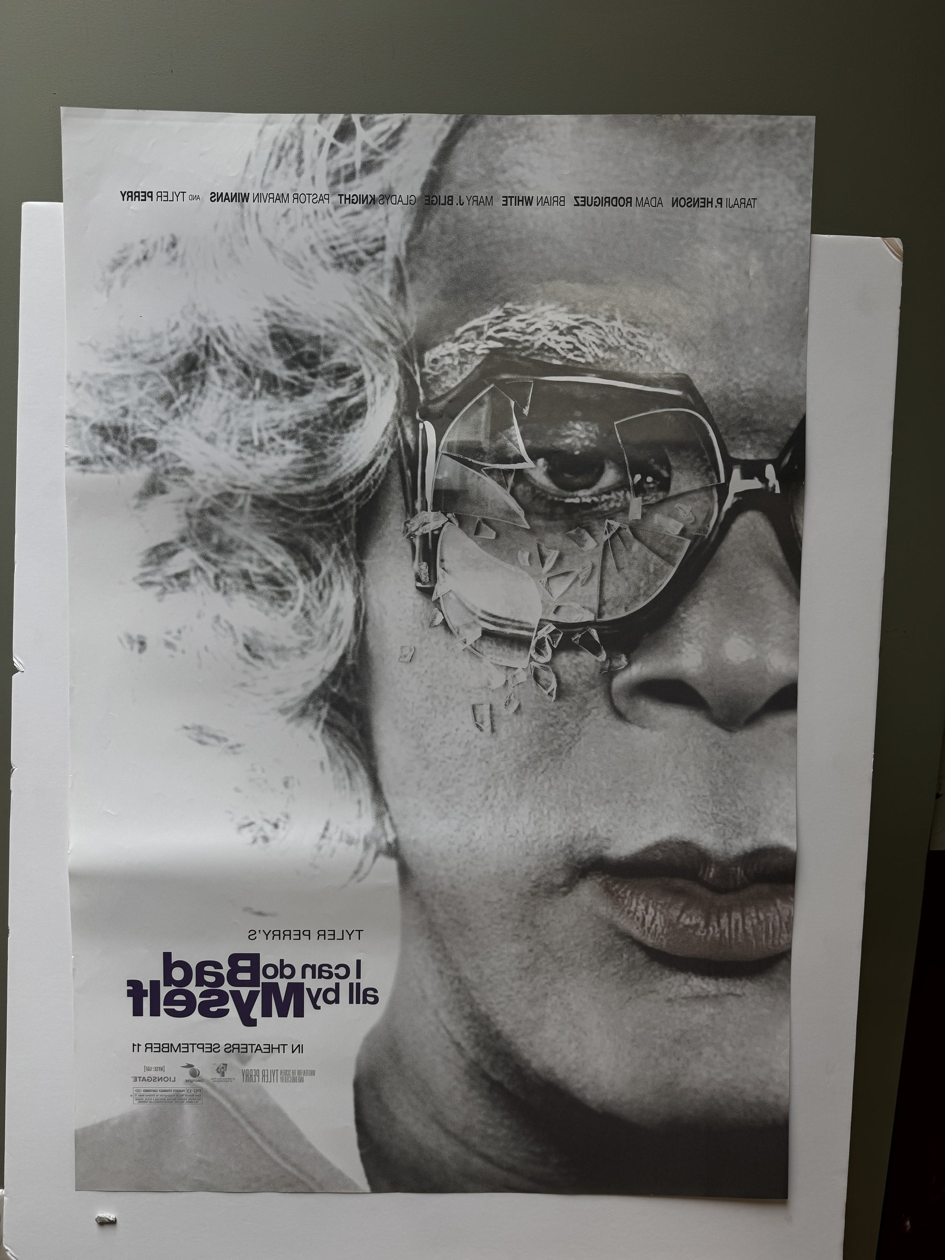 Tyler Perry's I Can Do Bad All By Myself (2009) original movie poster - detail
