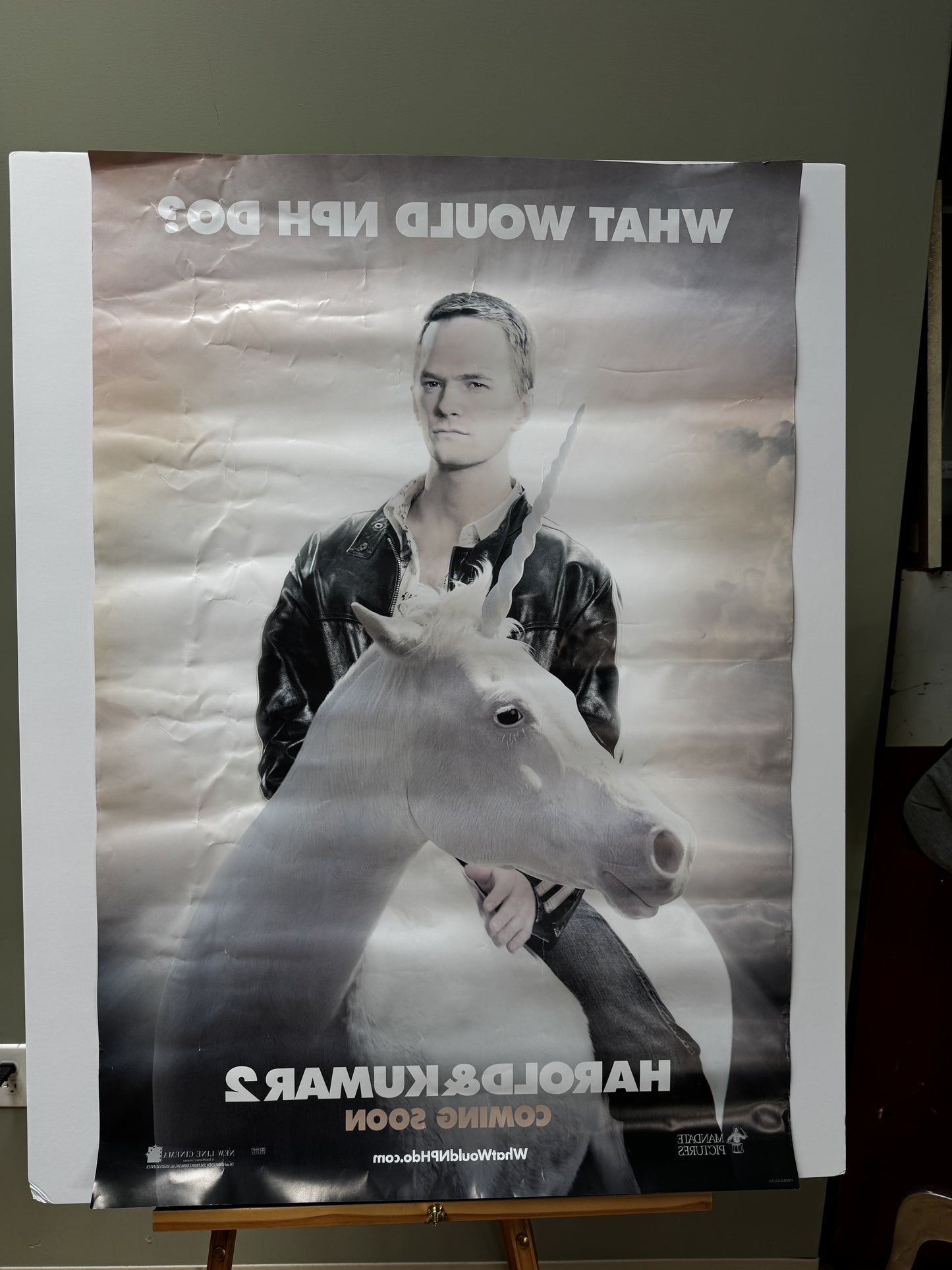 Harold & Kumar Escape from Guantanamo Bay (2008) original movie poster - detail