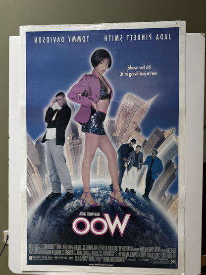 Woo (1998) original movie poster - detail