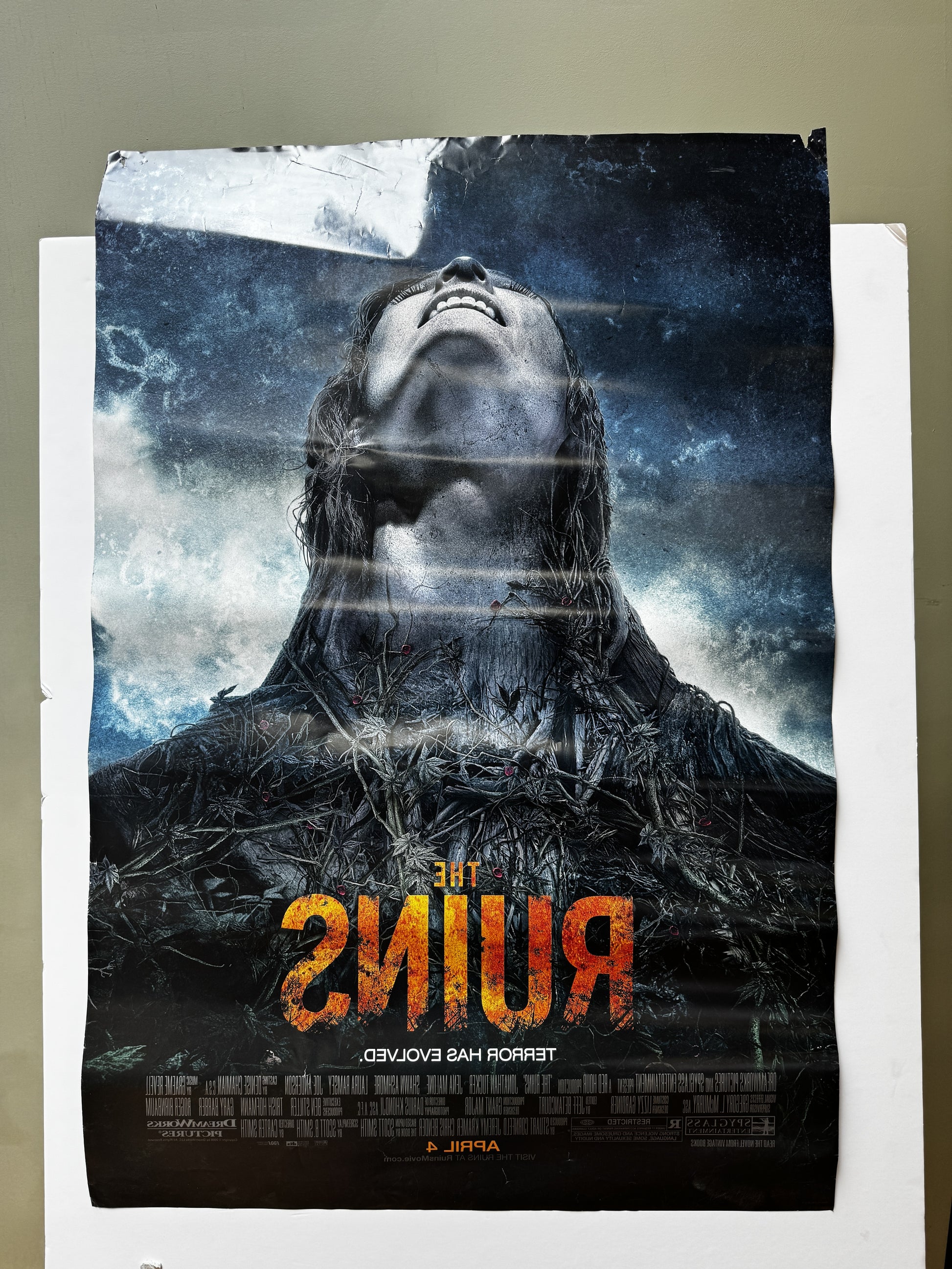 The Ruins (2008) original movie poster - detail