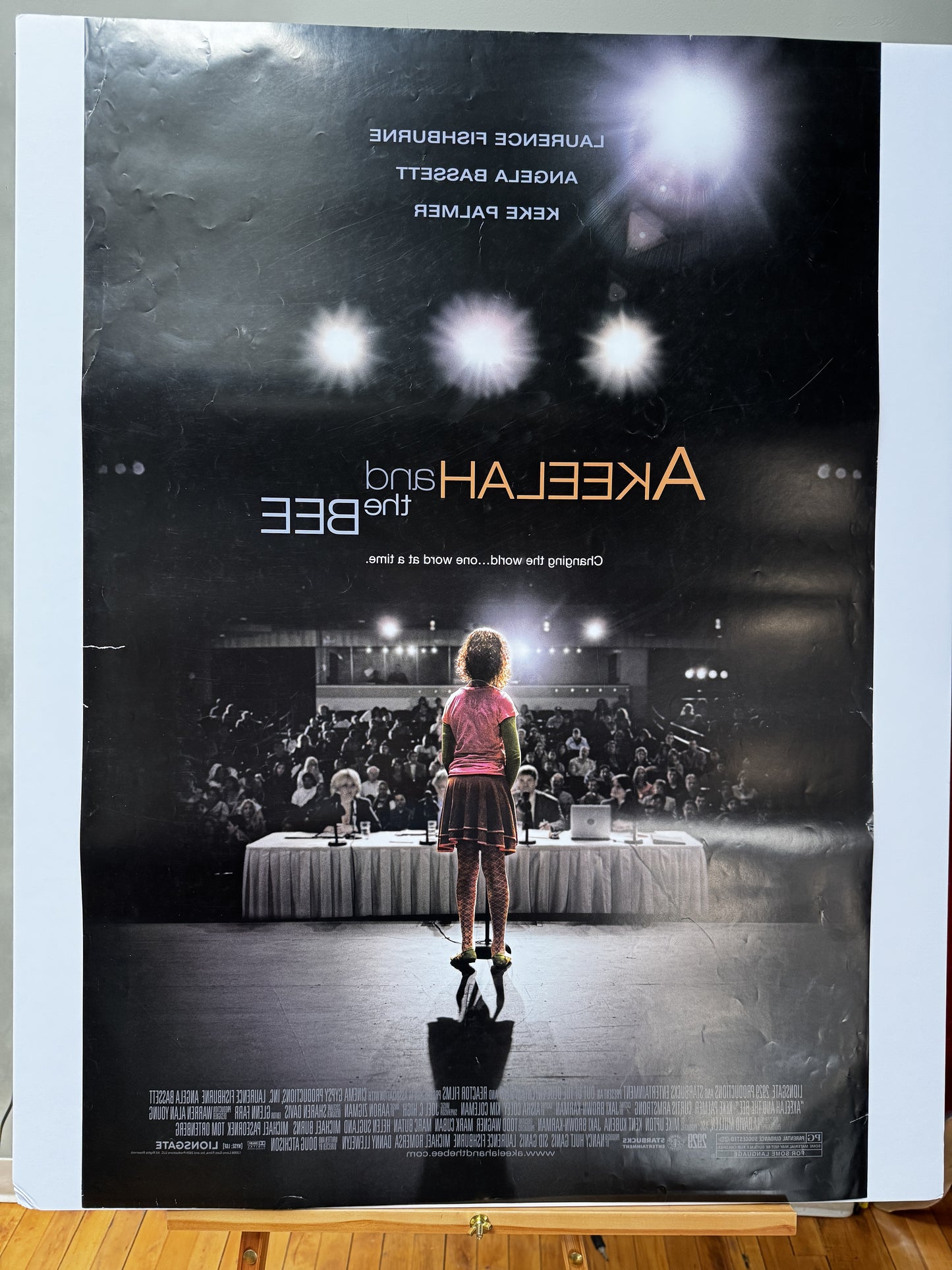 Akeelah and the Bee (2006) original movie poster - detail