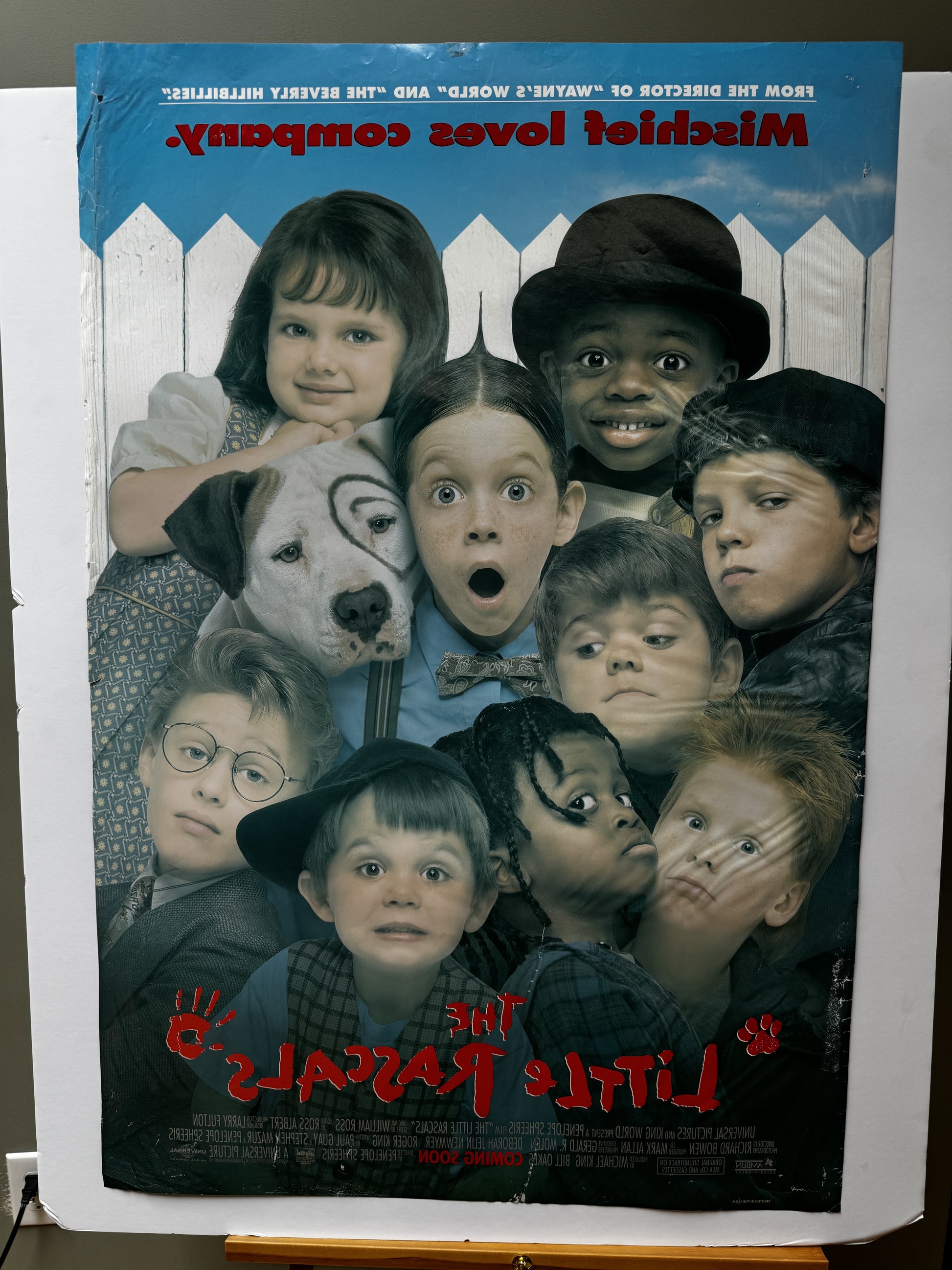 The Little Rascals (1994) original movie poster - detail