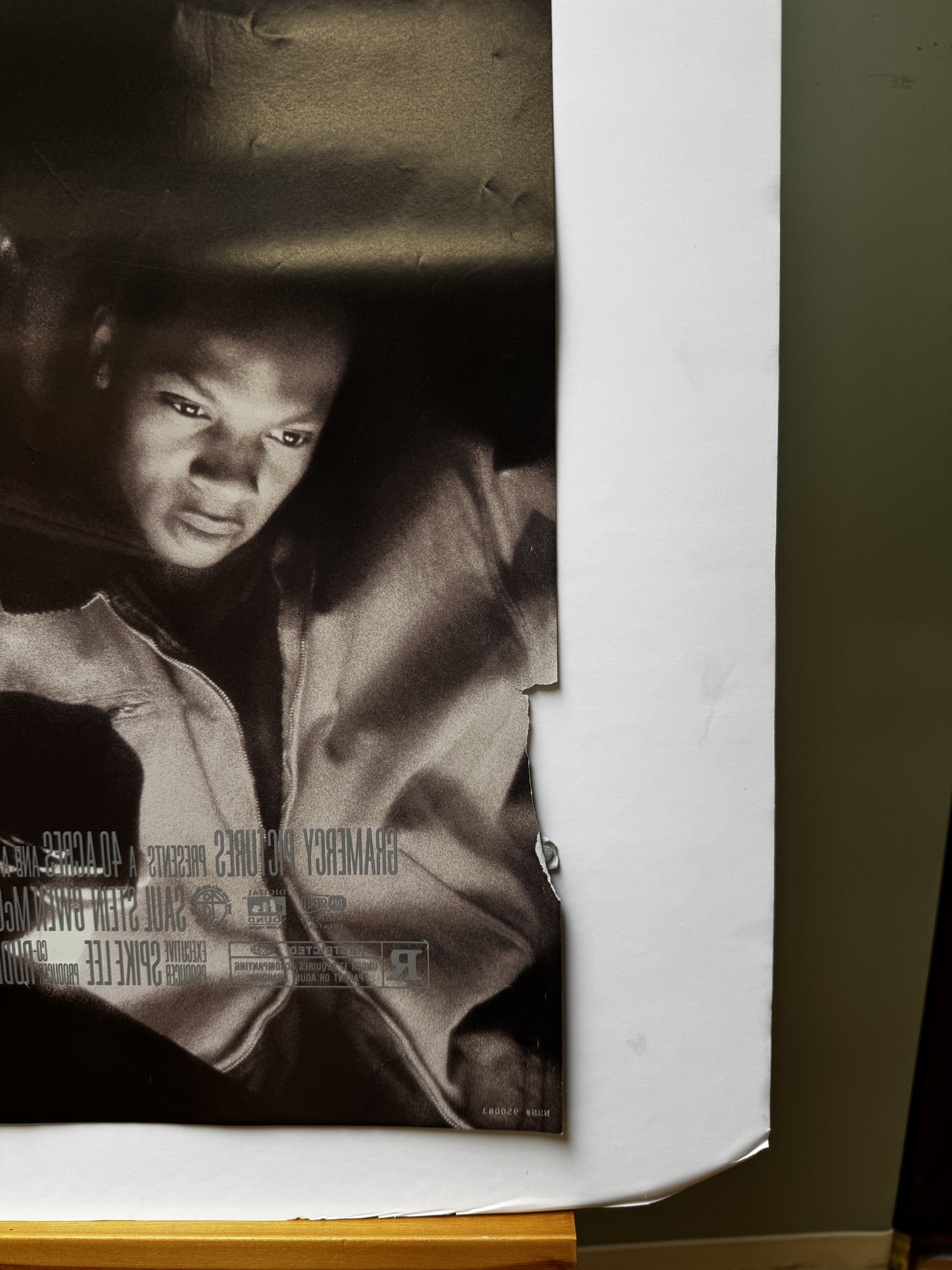 New Jersey Drive (1995) original movie poster - detail