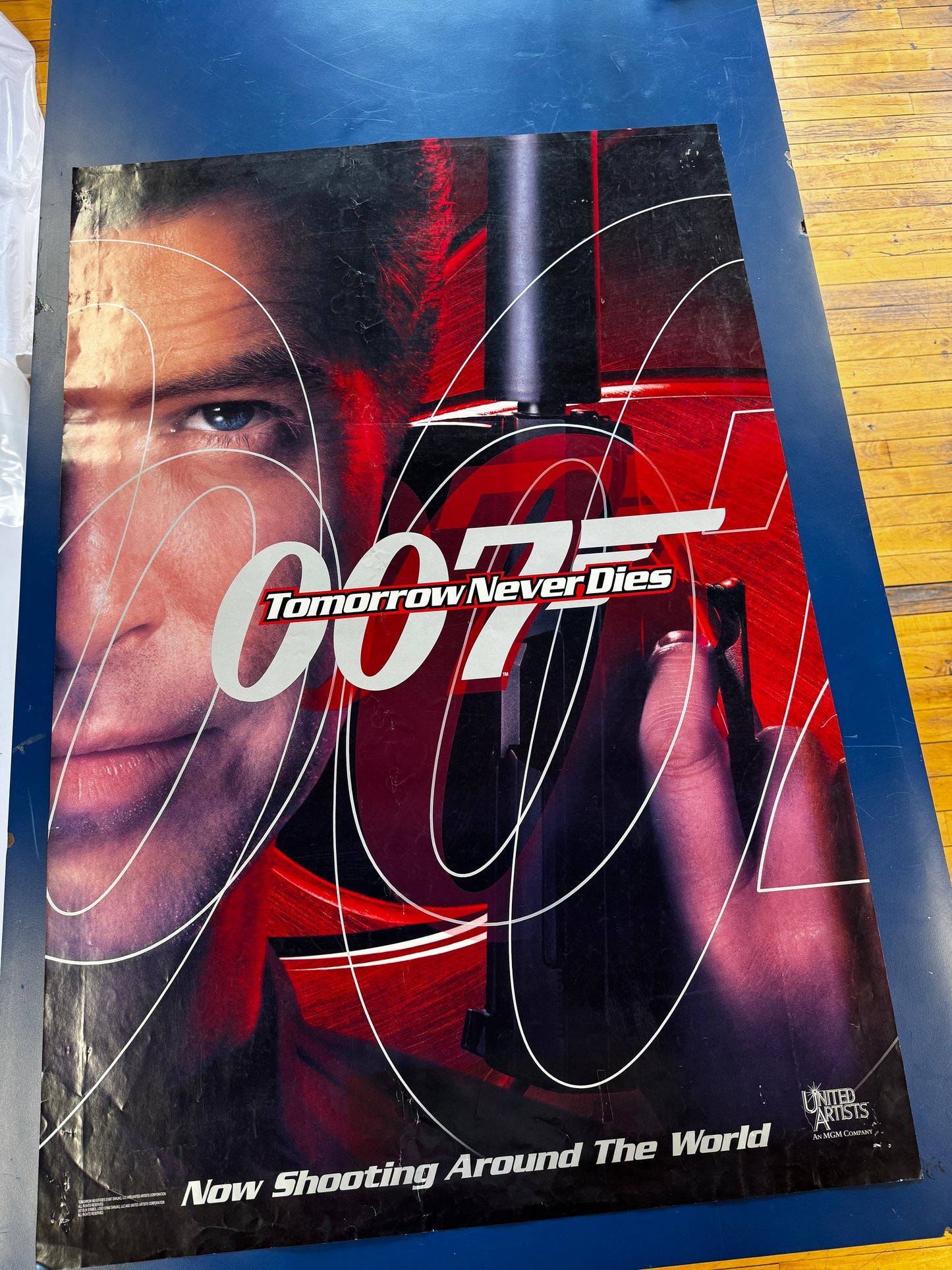 Tomorrow Never Dies (1997) original movie poster - front