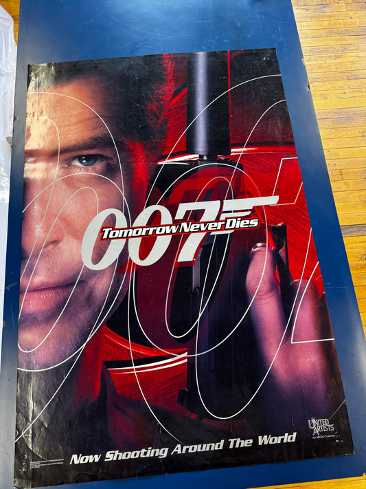 Tomorrow Never Dies (1997) original movie poster - front