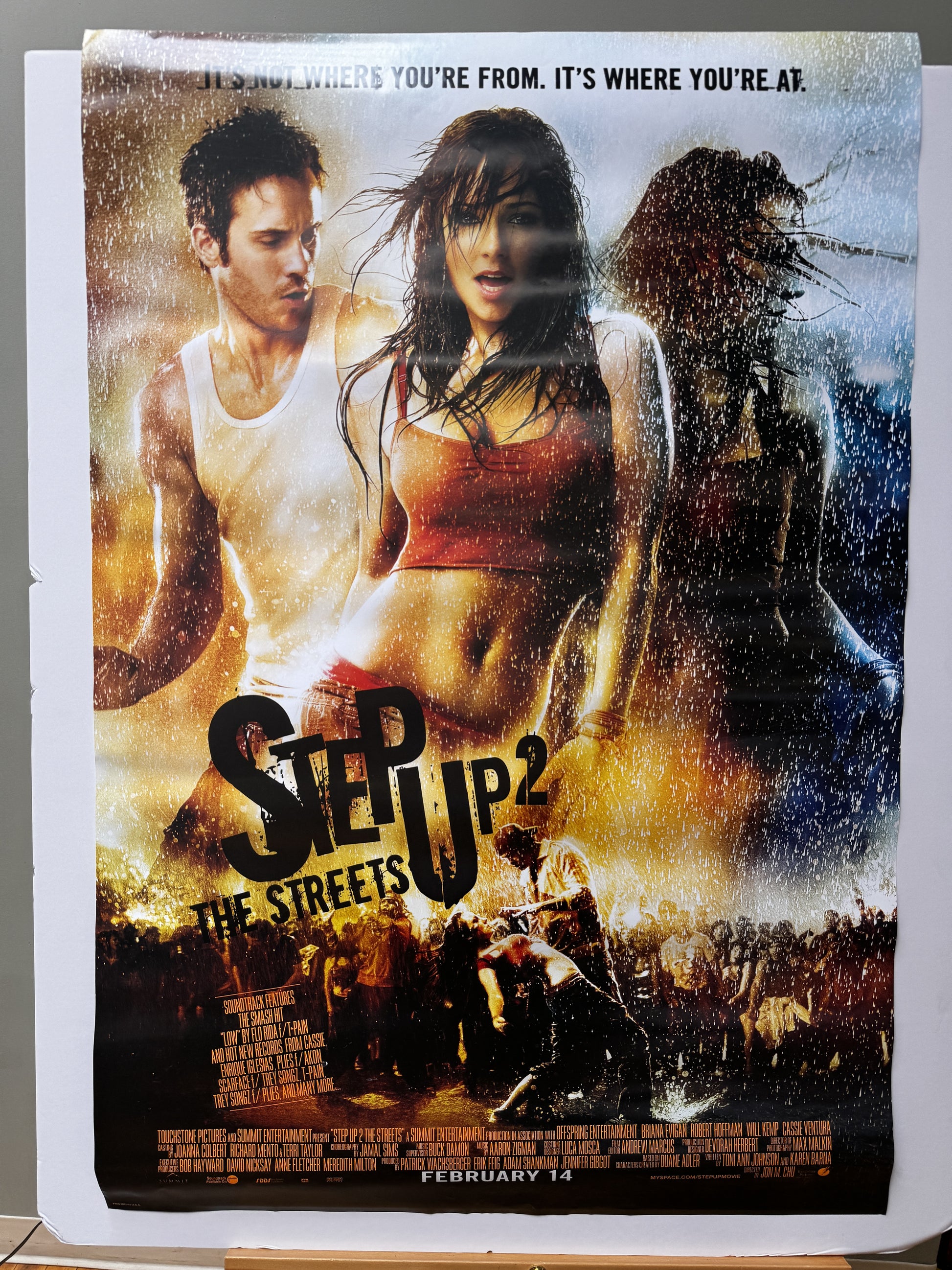 Step Up 2: The Streets (2008) original movie poster - front