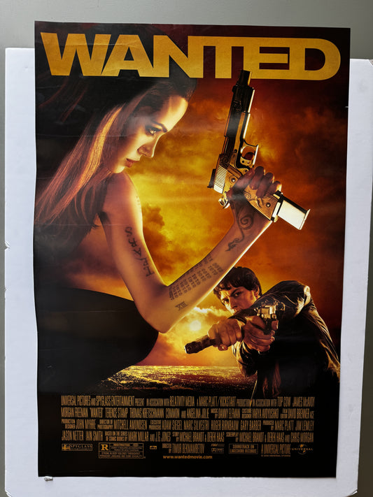 Wanted (2008) original movie poster - front