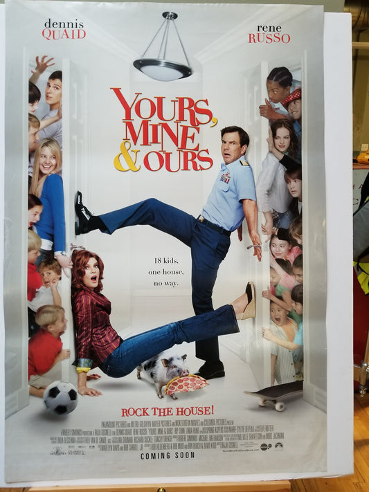 Yours, Mine & Ours (2005) original movie poster - front