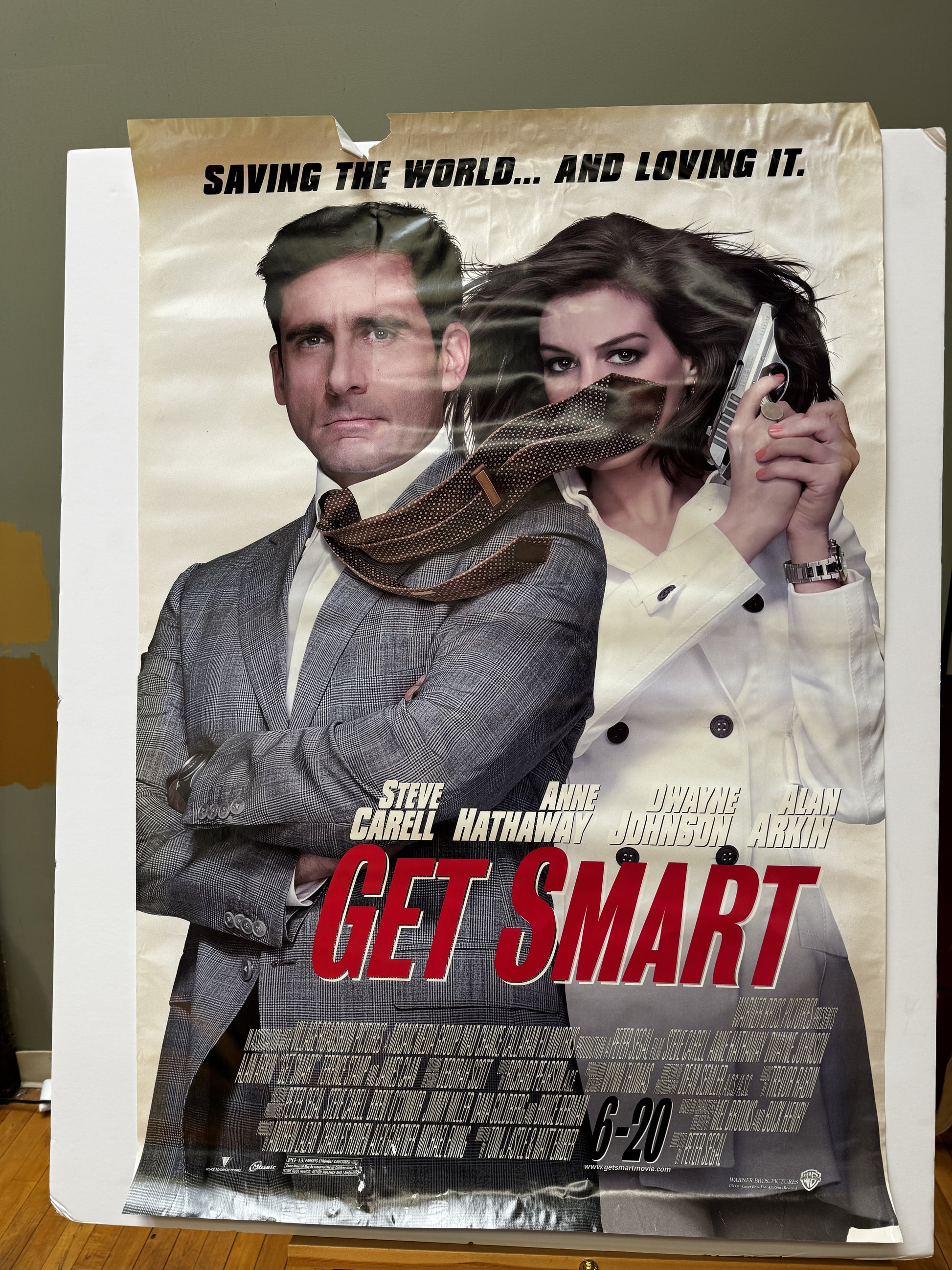 Get Smart (2008) original movie poster - front