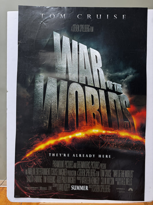 War of the Worlds (2005) original movie poster - front